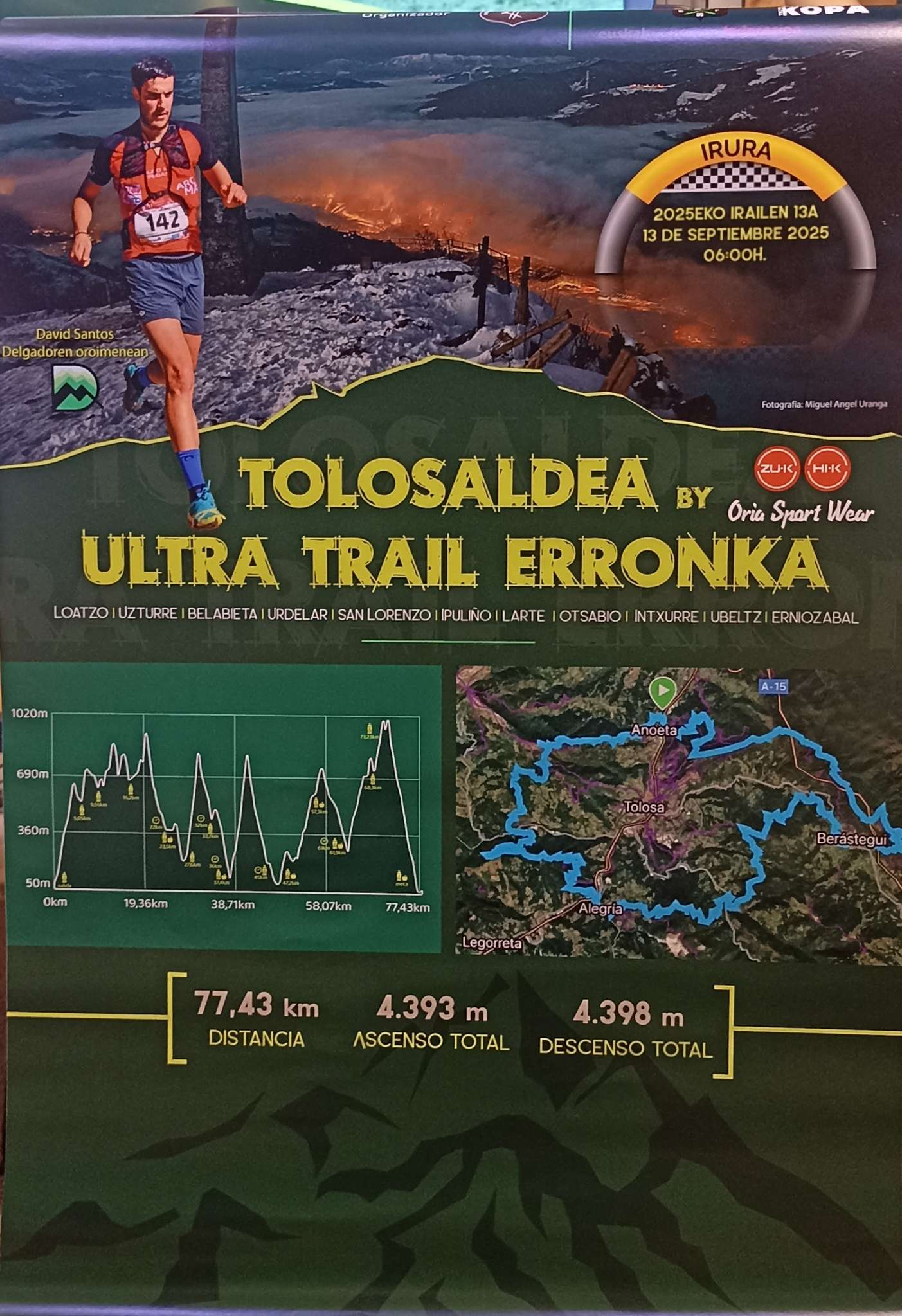 UTT erronkaren kartela. David Delgado zenaren argazkia agertzen da bertan. ENEKOITZ TELLERIA UTT erronkaren kartela. David Delgado zenaren argazkia agertzen da bertan. ENEKOITZ TELLERIA