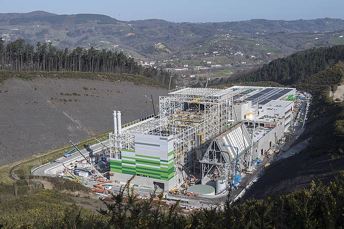 Zubietako errauste planta, otsailean. GORKA RUBIO, FOKU