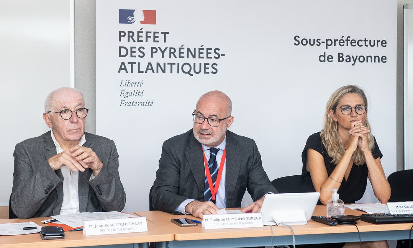 Jean Rene Etxegarai Baionako auzapeza, Baionako suprefeta eta Baionako prokuradoreordea. GUILLAUME FAFUVEAU. Jean Rene Etxegarai Baionako auzapeza, Baionako suprefeta eta Baionako prokuradoreordea. GUILLAUME FAFUVEAU.