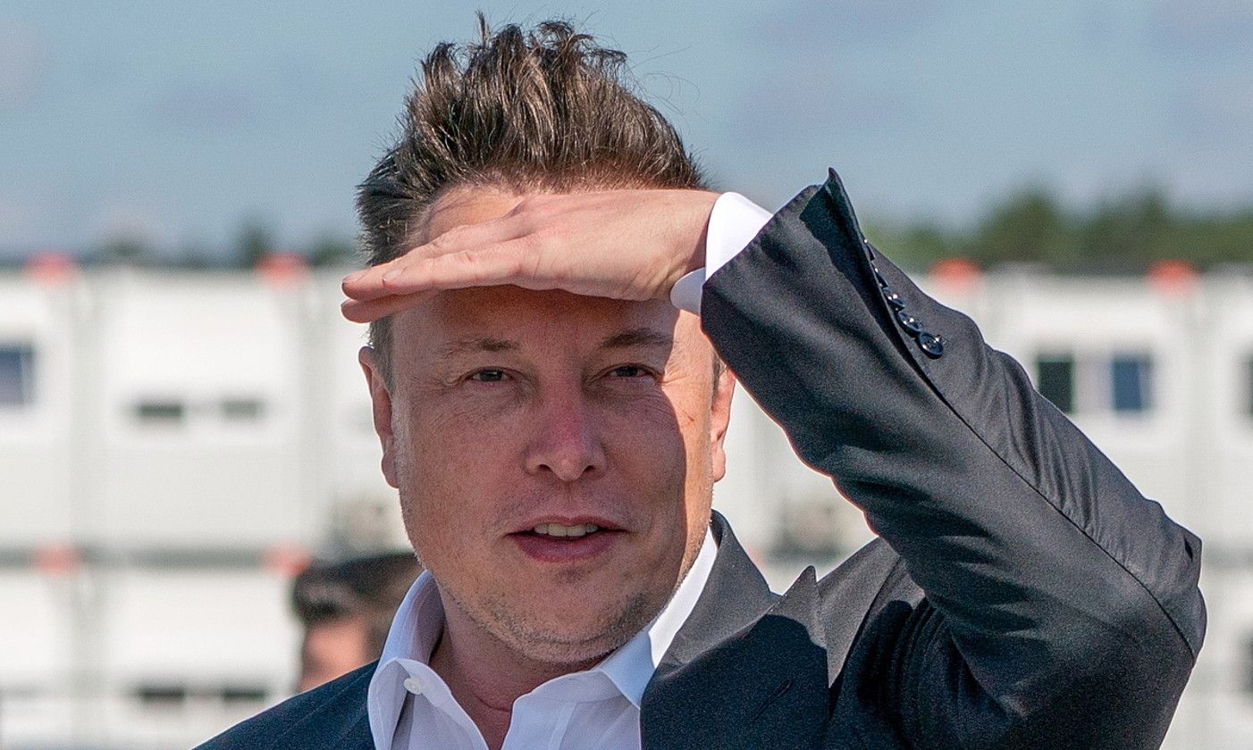 Elon Musken adierazpenak eta hark abiatutako egitasmoak polemika iturri izaten dira maiz. ALEXANDER BECHER / EFE.