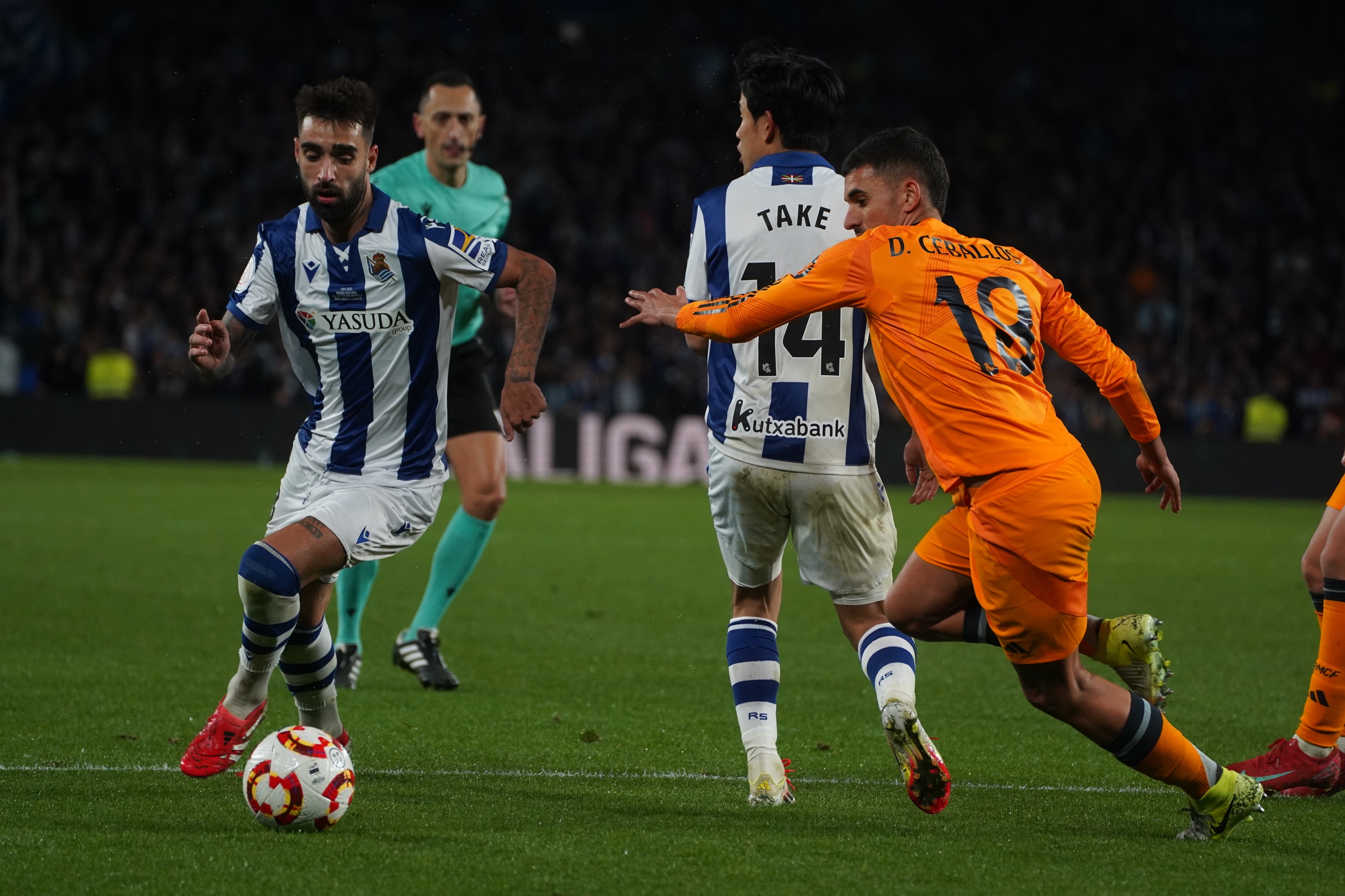 Reala-Real Madril partida, atzo. JON URBE / FOKU