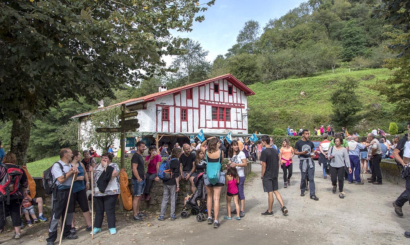 2017an, Artikutzan, San Agustin eguna edo Artikutza eguna ospatzen. ANDONI CANELLADA / FOKU.