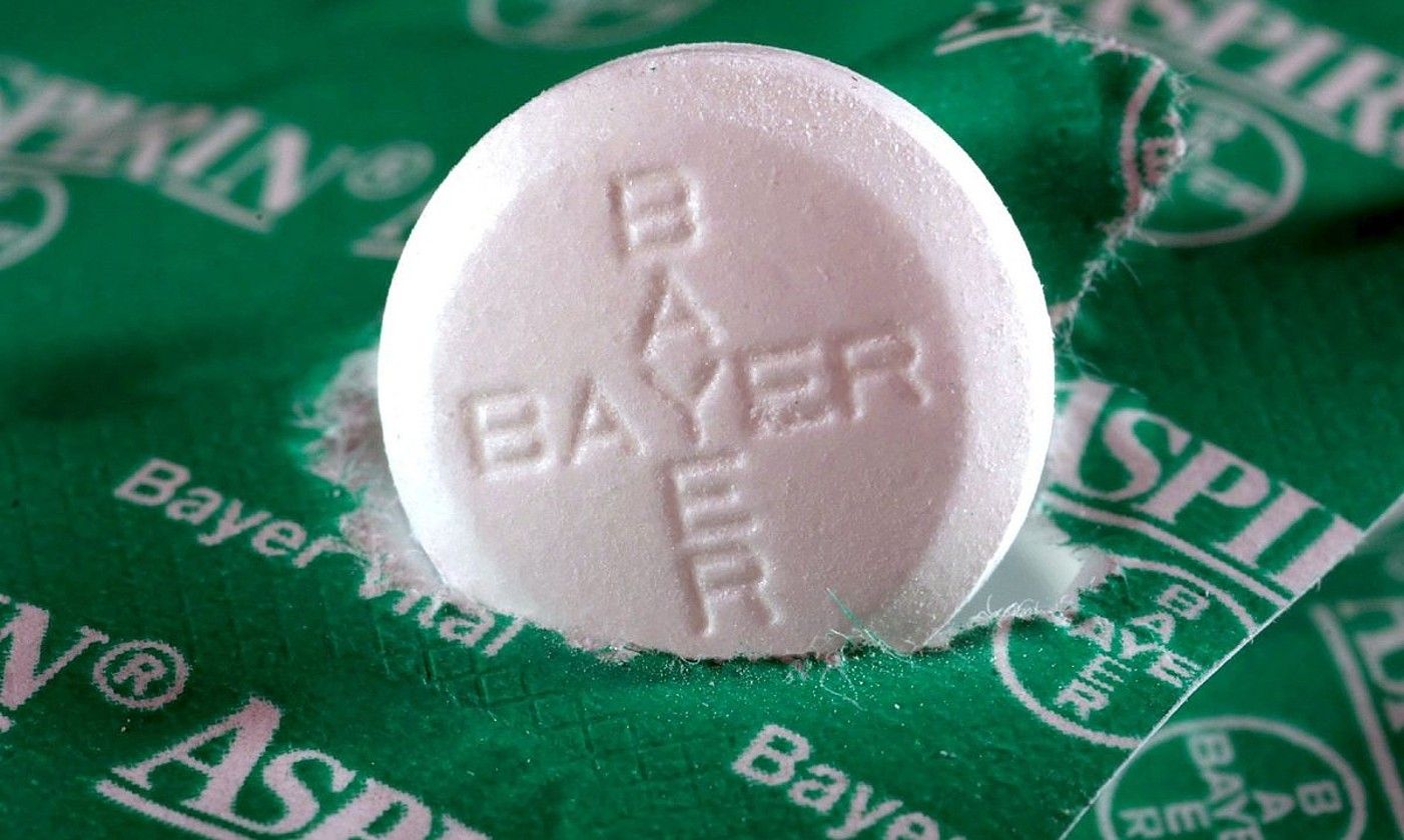 Aspirinaren iragarki kanpaina bat, XX. mendearen hasieran. BAYER.