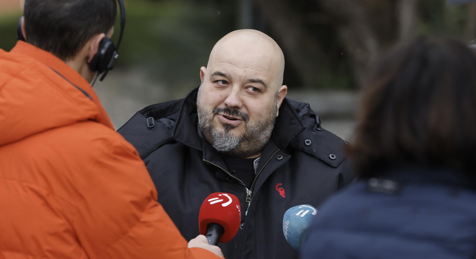 Richar Vaquero EAEko Ahal Dugu-ko koordinatzaile nagusia, artxiboko irudi batean. JAVI COLMENERO / EFE