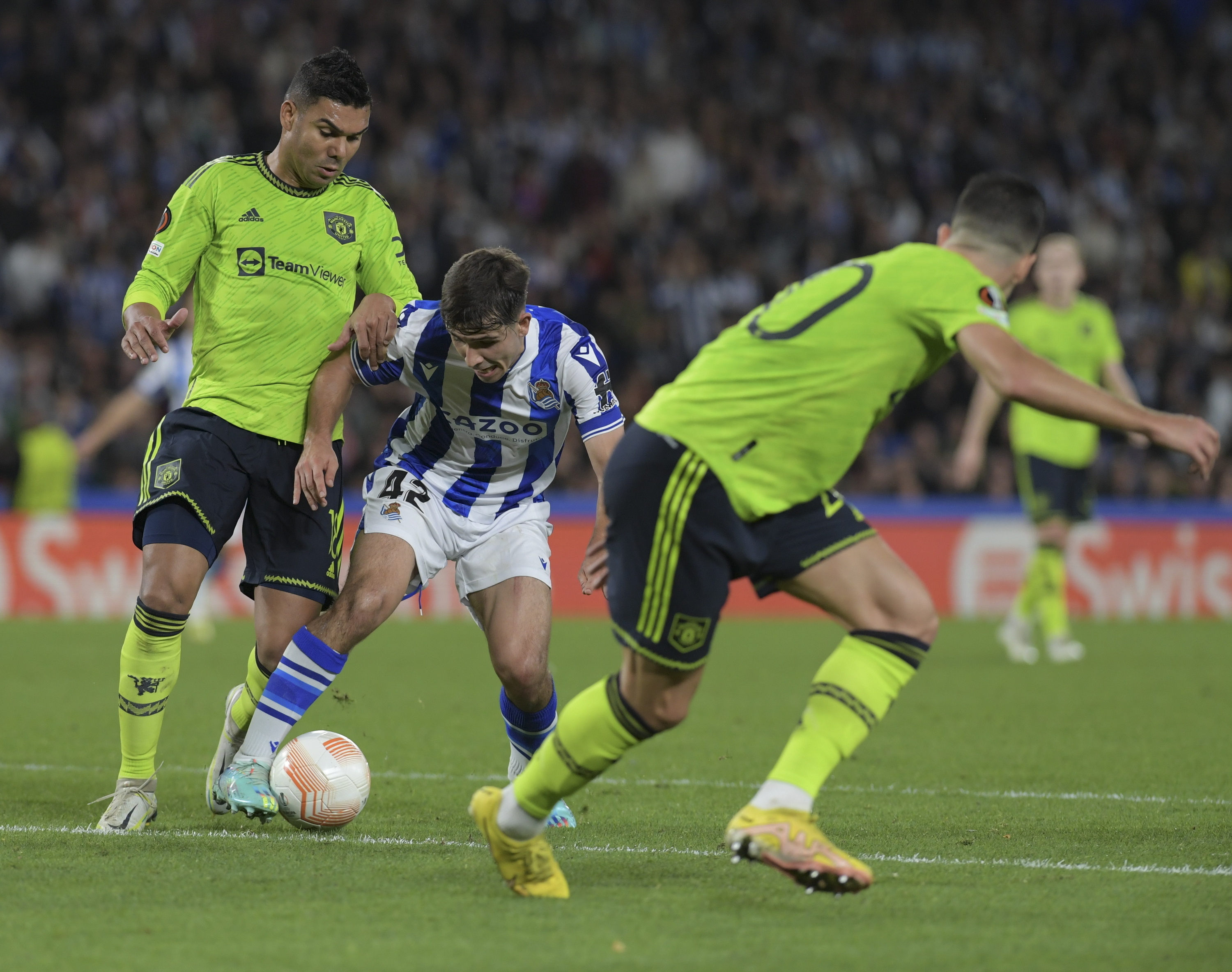 Reala Manchester Uniteden aurka, Anoetan, 2022-2023 denboraldian. JON URBE / FOKU