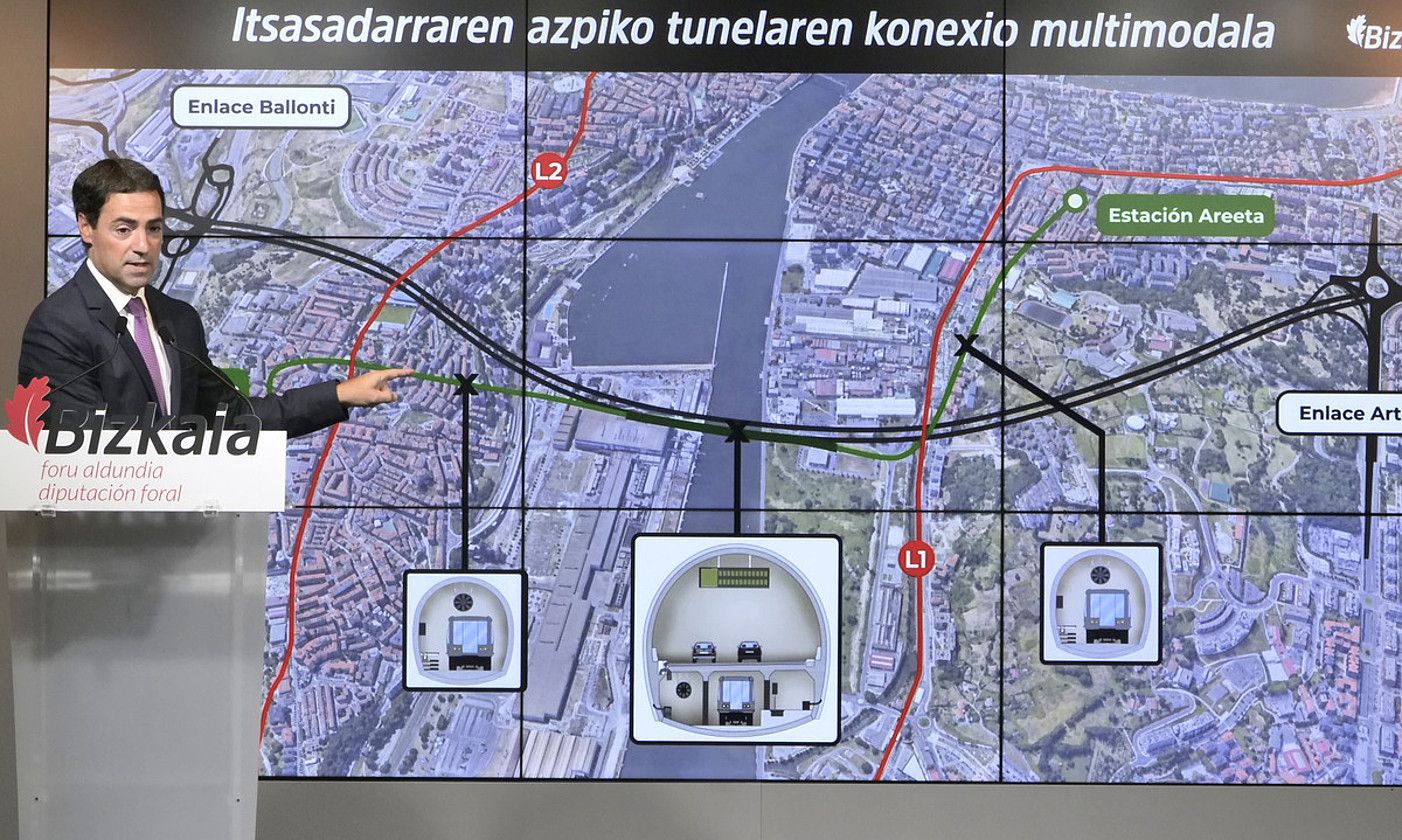 Pradales konexio berria aurkezten, atzo. BIZKAIKO FORU ALDUNDIA. Pradales konexio berria aurkezten, atzo. BIZKAIKO FORU ALDUNDIA.
