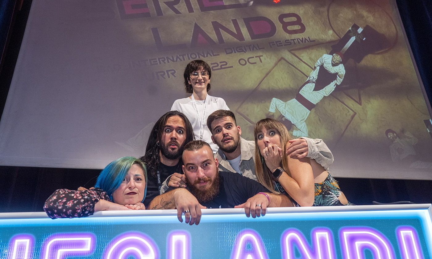 Ene, zelako gaua! websailaren aurkezpena, atzo, Bilborock aretoan. MARISOL RAMIREZ / FOKU. Ene, zelako gaua! websailaren aurkezpena, atzo, Bilborock aretoan. MARISOL RAMIREZ / FOKU.