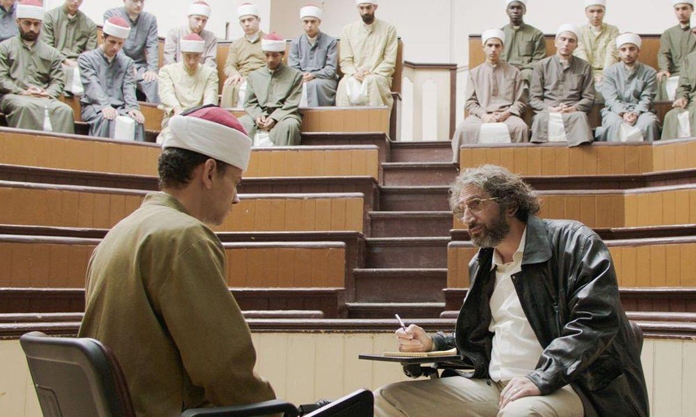 Filma Al-Azar unibertsitatean kokatzen da. BERRIA.