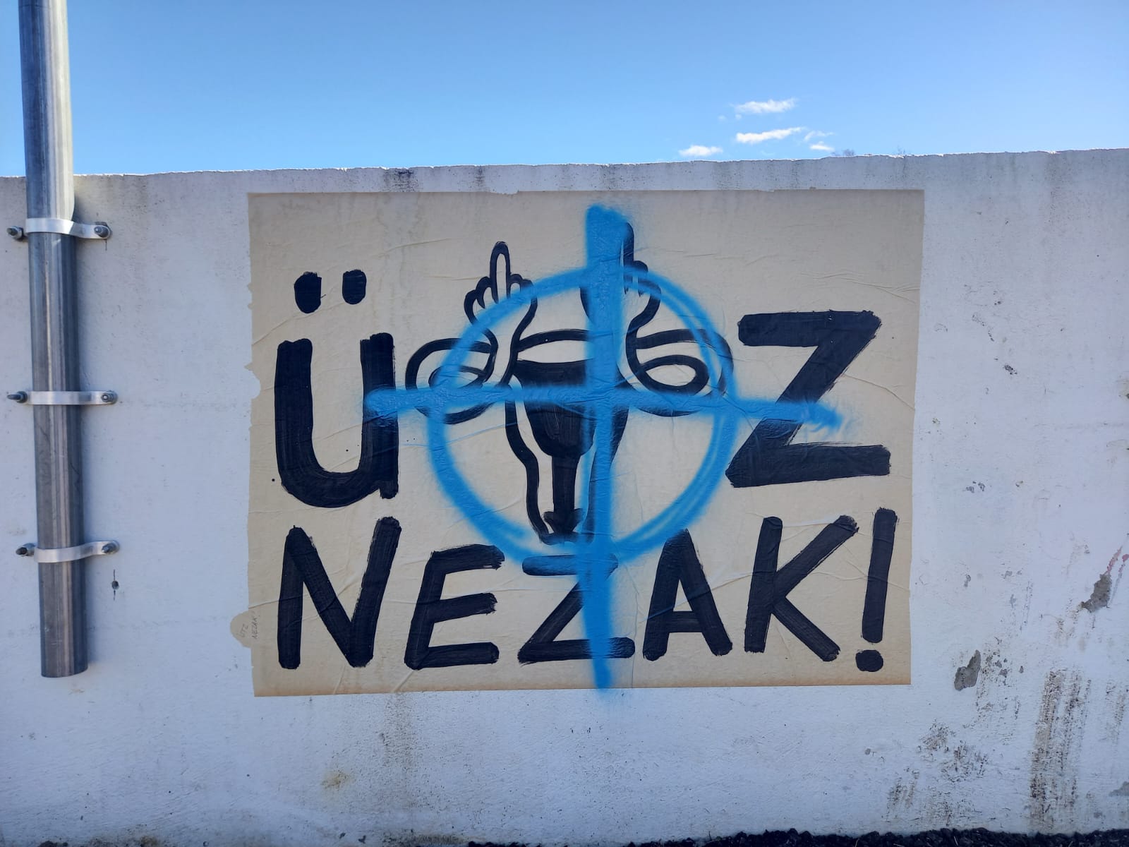 Margoketa feministen kontrako erasoa. BERRIA