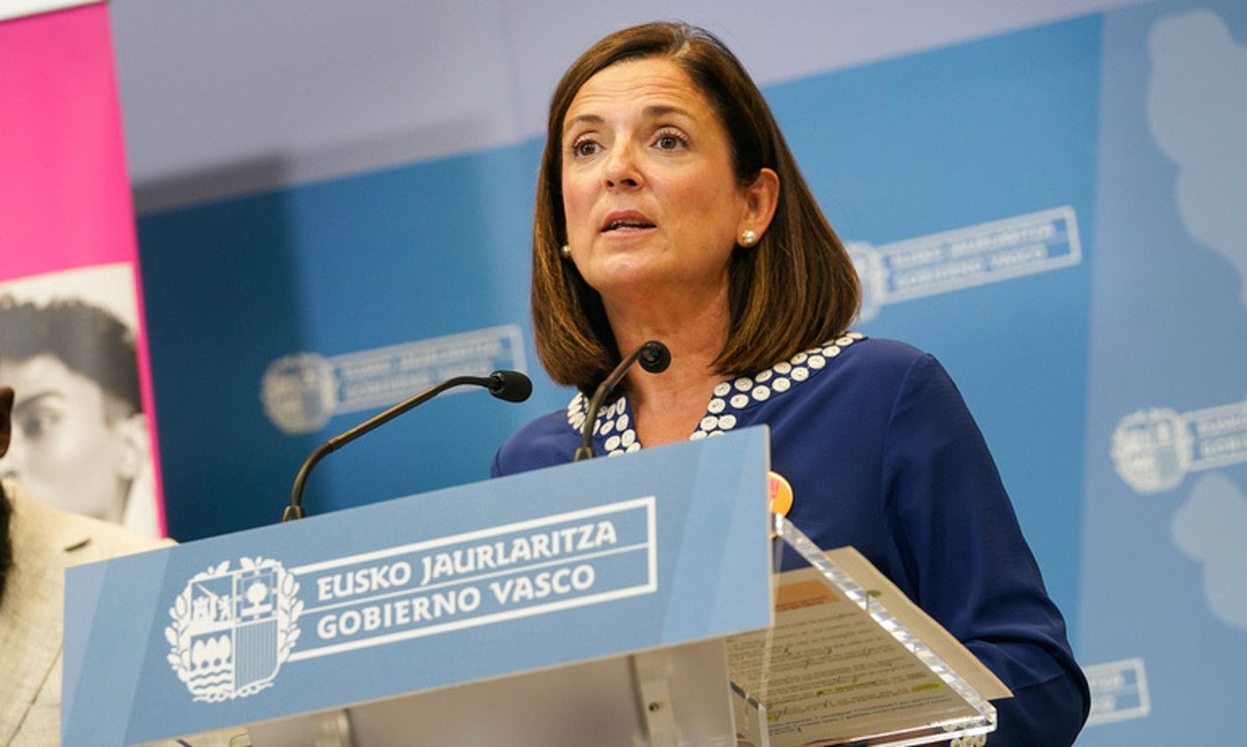 Beatriz Artolazabal EAJren Gasteizko alkategaia. BERRIA. Beatriz Artolazabal EAJren Gasteizko alkategaia. BERRIA.