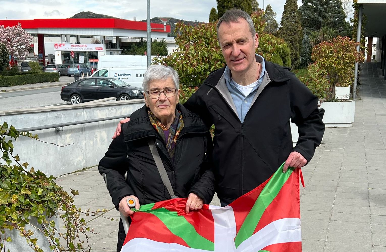 Agirre, espetxetik atera berri. ETXERAT