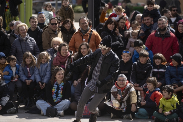 Aurten, lehen aldiz, Libertimendua antolatu dute Arrosadian. Jendetzak hartu du parte. JAGOBA MANTEROLA / FOKU