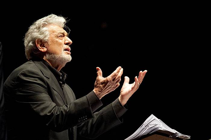 Placido Domingo, artxiboko irudi batean. ROBIN TOWNSEND, EFE