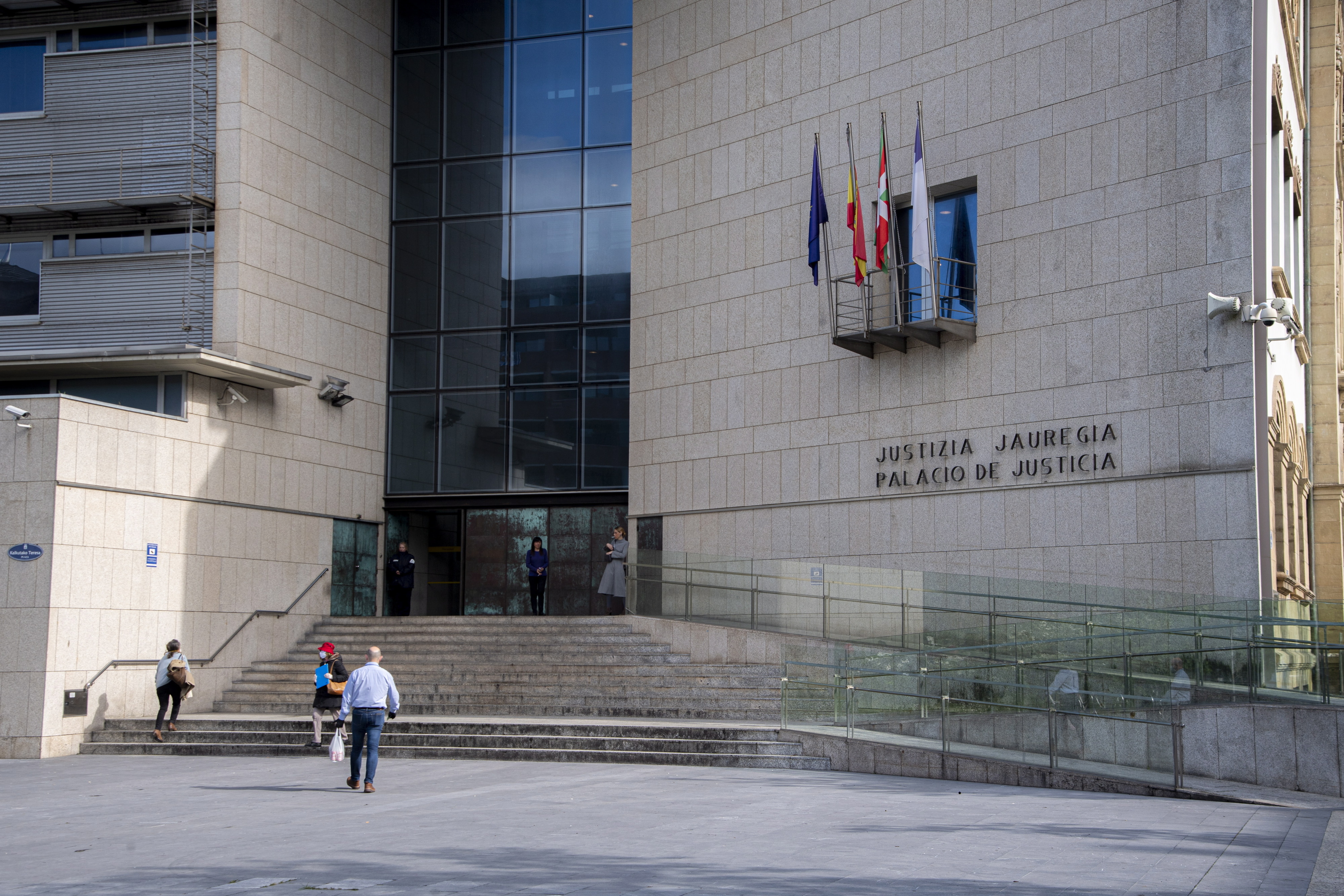 Donostiako Justizia Auzitegia, artxiboko irudi batean. GORKA RUBIO / FOKU