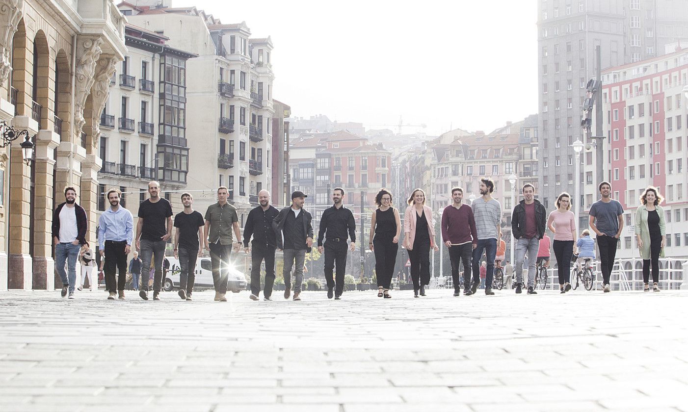 Bilbao Sinfonietta taldeko kideak, Bilbon. DONOSTIA KULTURA.