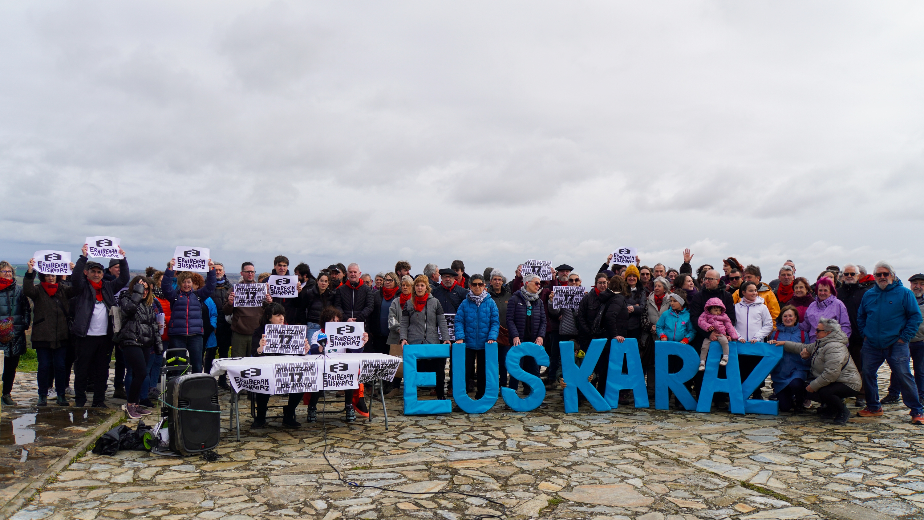 Erriberan Euskaraz elkartearen aurkezpena, Arguedasen.