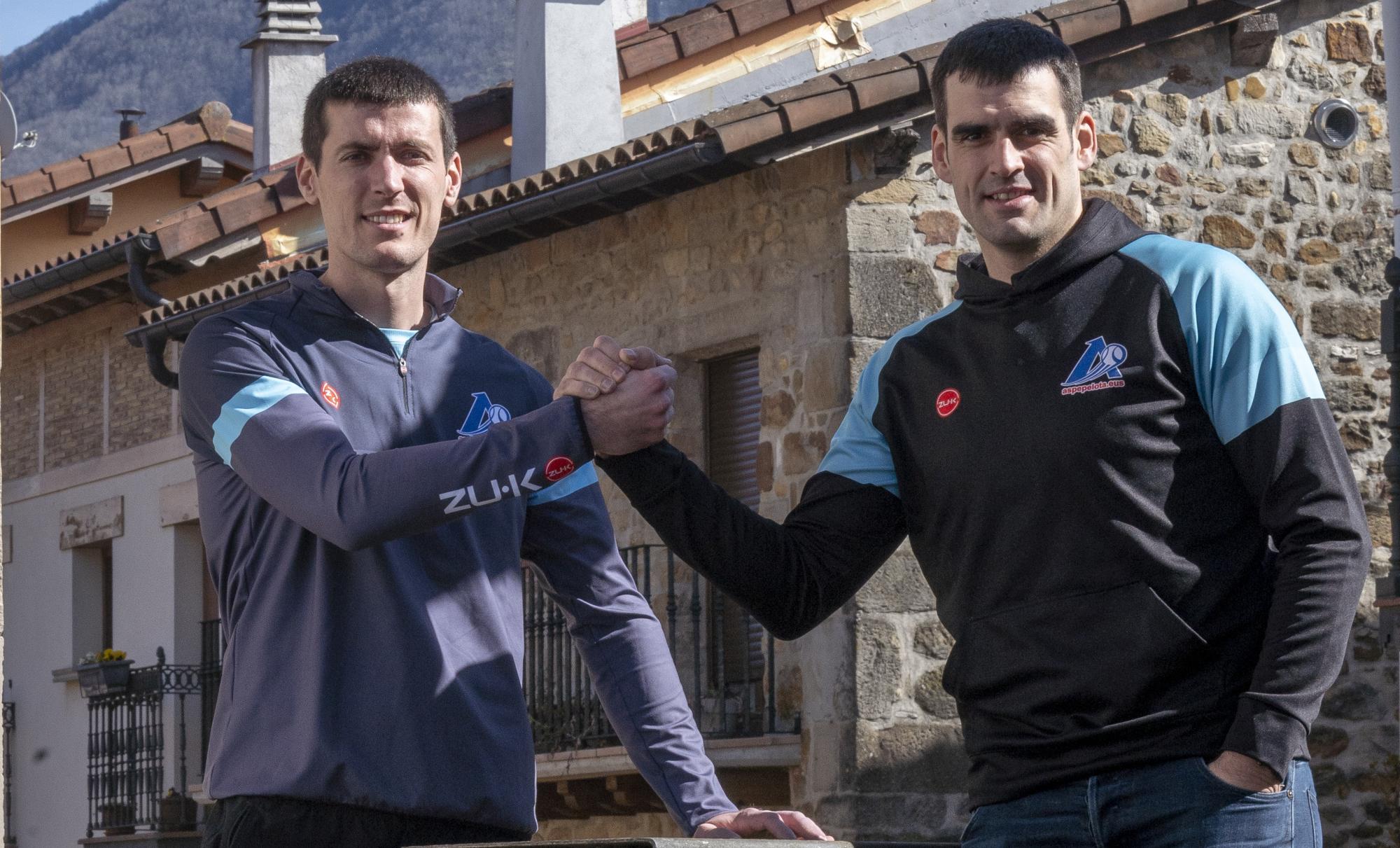 Beñat Rezusta eta Joseba Ezkurdia. IÑIGO URIZ / FOKU