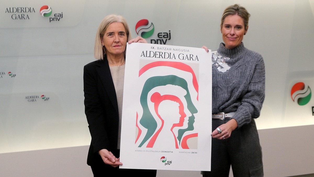 EAJren kongresua aurkeztu dute gaur Arantxa Kortabitartek eta Mireia Zaratek. EAJ