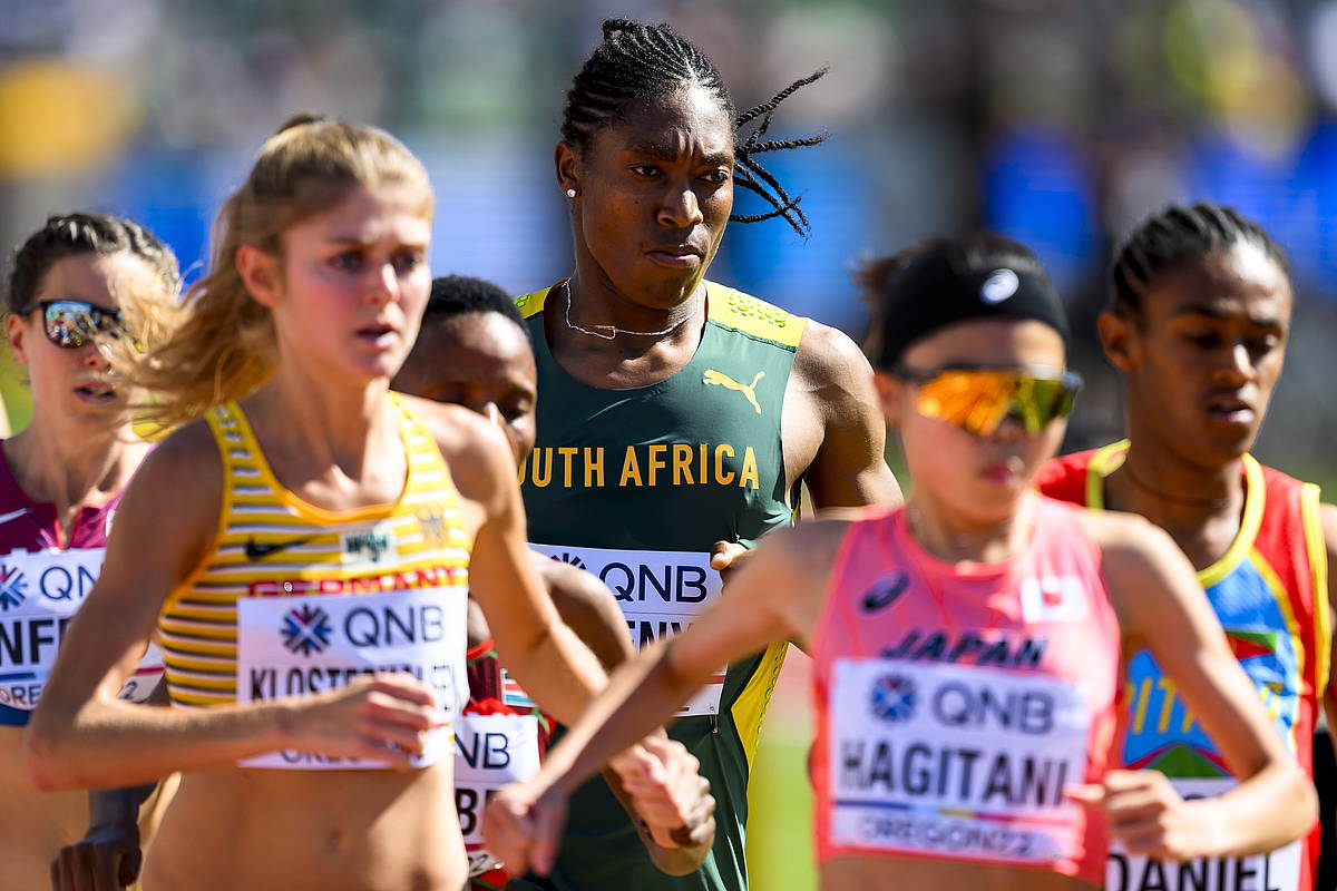 Caster Semenya.  JEAN-CHRISTOPHE BOTT / EFE