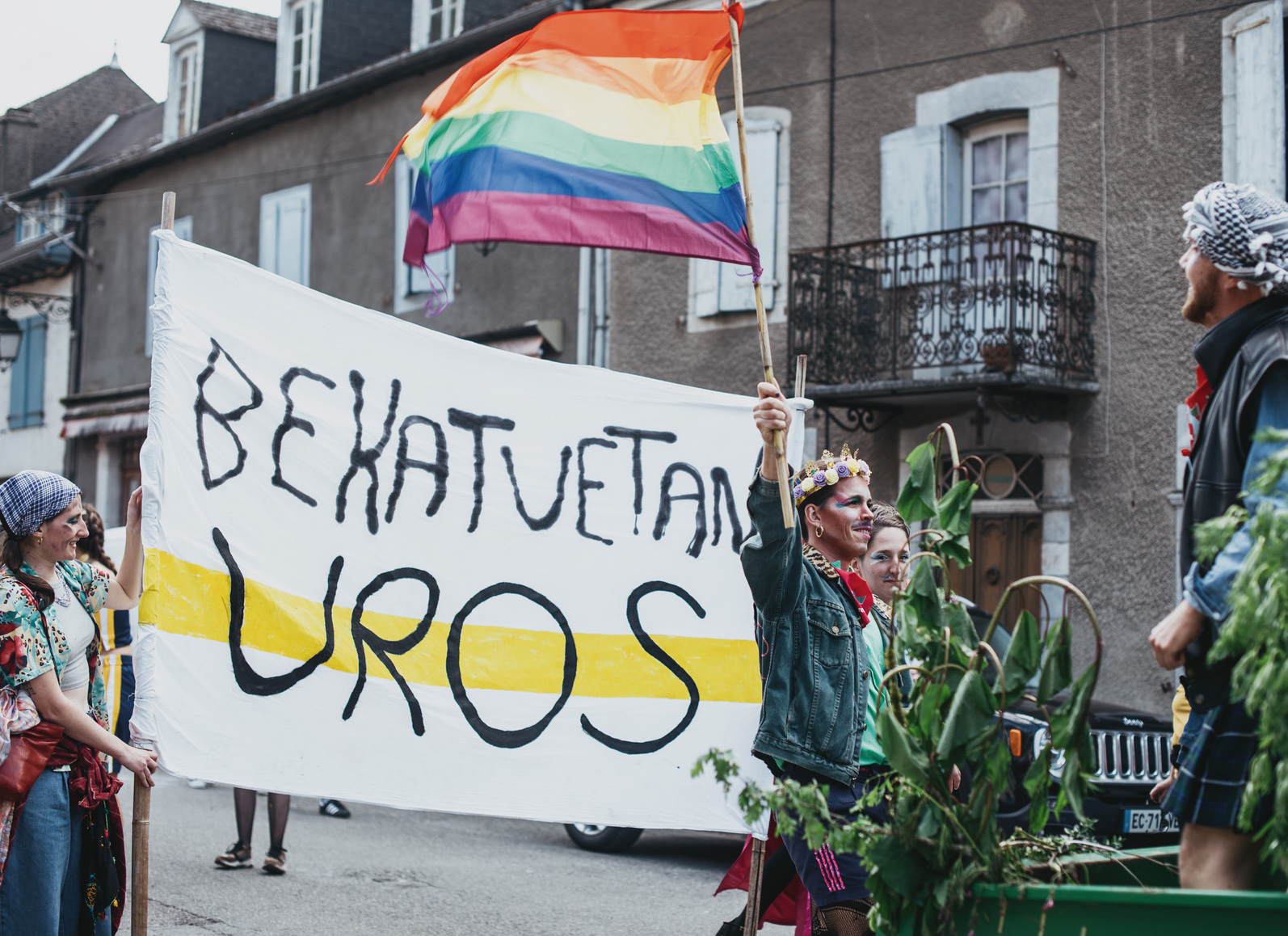 Iazko Bekat'uros eguneko karrika itzulia, Atharratzen. GUILLAUME FAUVEAU