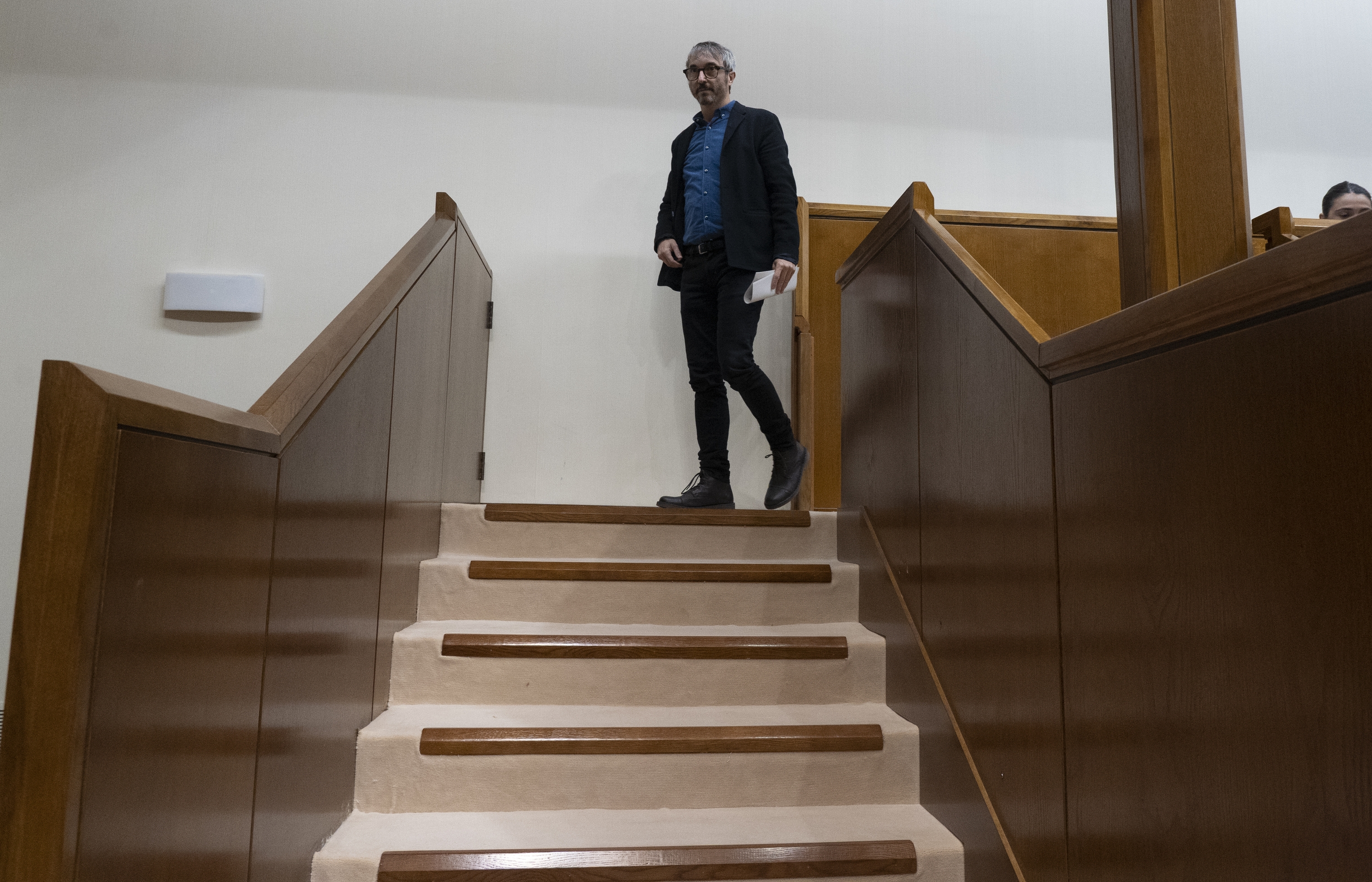 Josu Aztiria Eusko Legebiltzarrean, artxiboko irudi batean. RAUL BOGAJO / FOKU