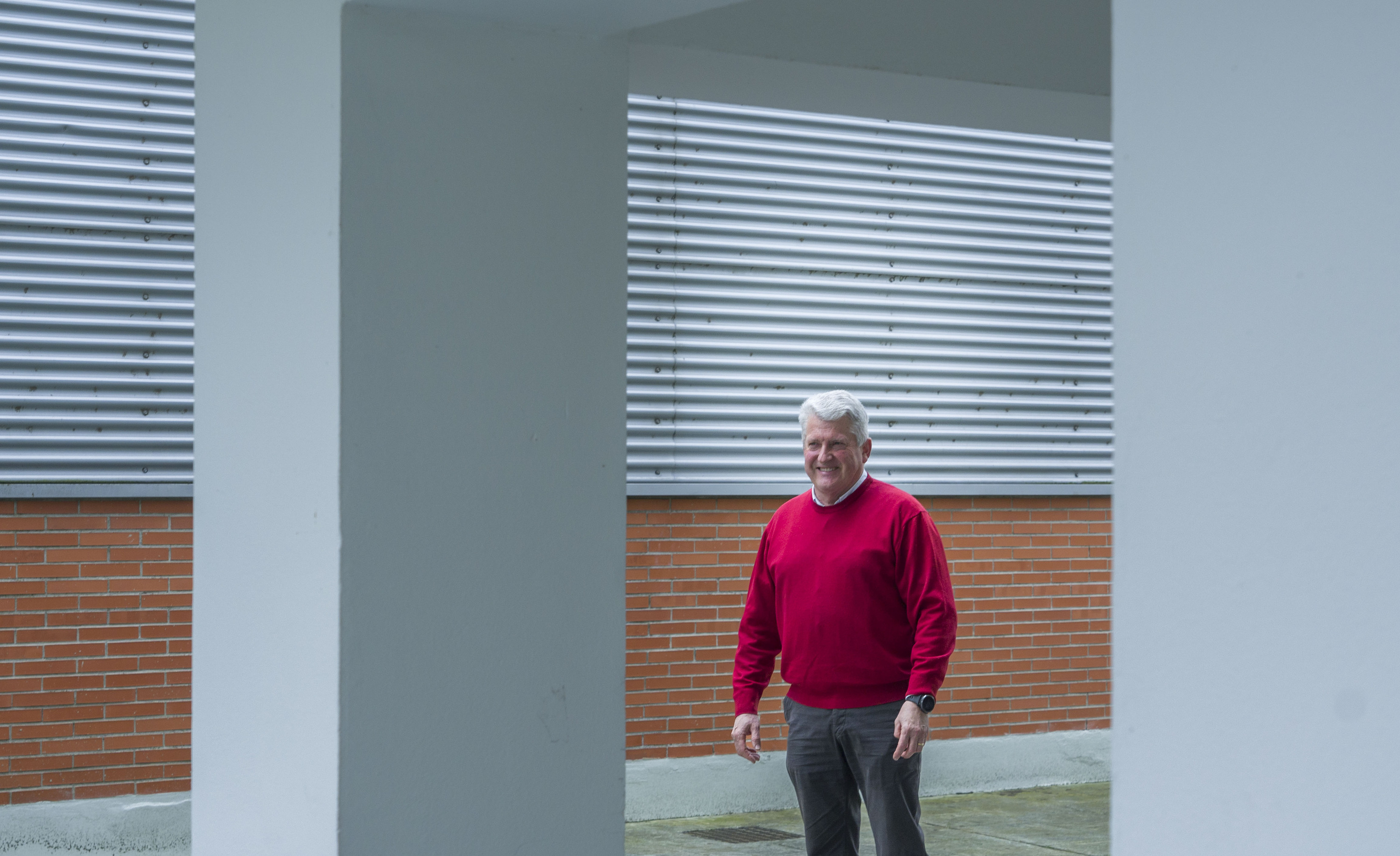 Joxe Mari Mitxelena, Euskal Pilota Federazioko presidentea. JON URBE / FOKU