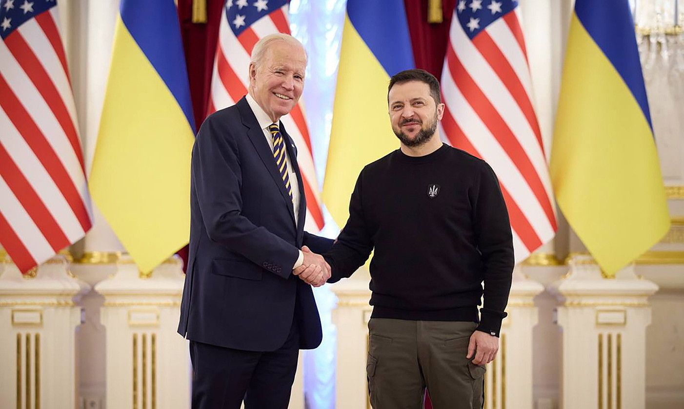PRESIDENT OF UKRAINE VOLODYMYR Z / EFE. PRESIDENT OF UKRAINE VOLODYMYR Z / EFE.