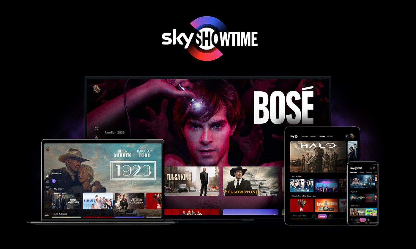 Sky Showtime ordainpeko streaming plataforma Europako hainbat herrialdetan zabaltzen ari da azkenaldian. SKY SHOWTIME.