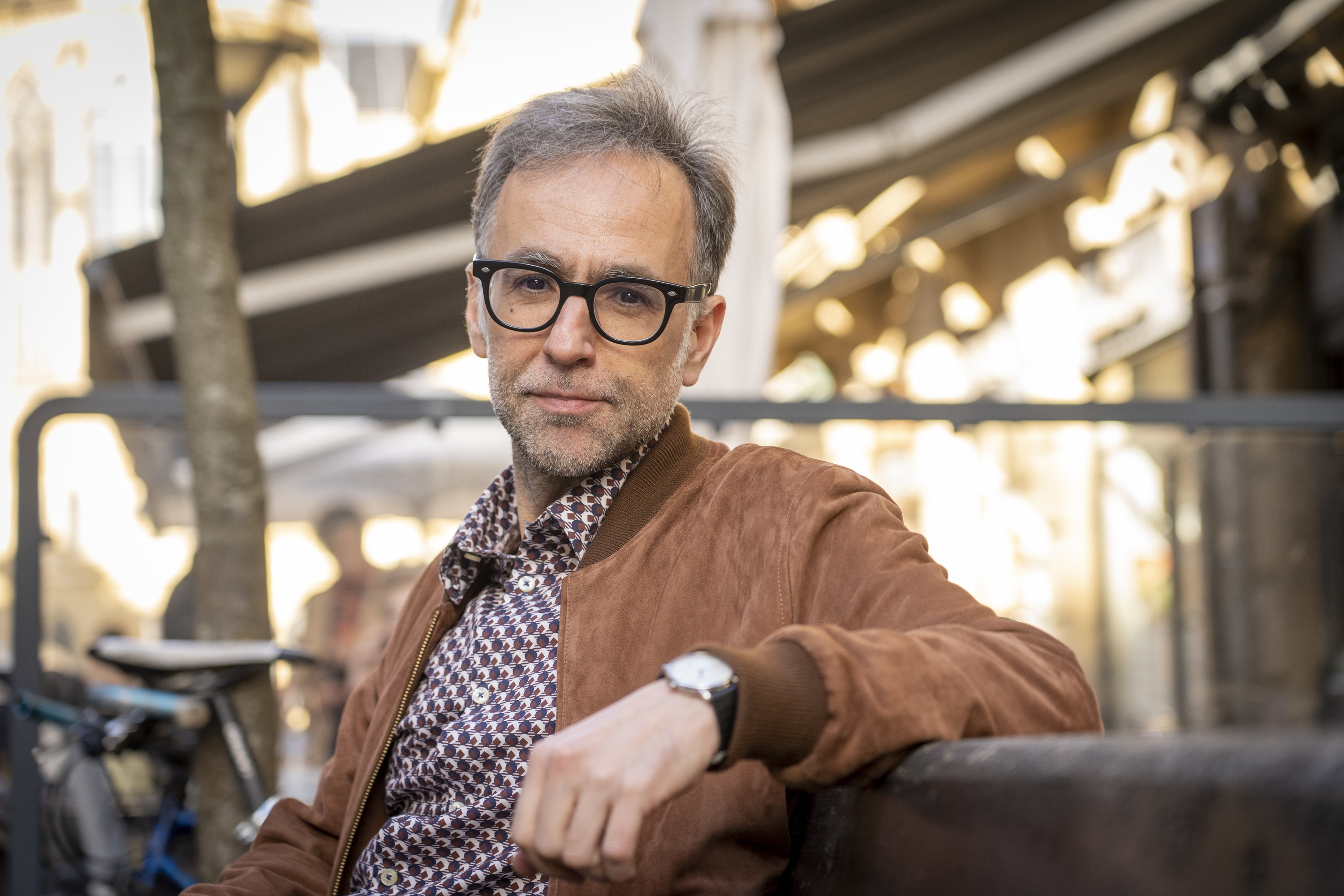 Harkaitz Canoren lau literatur lan audioliburu bihurtu dituzte. GORKA RUBIO / FOKU