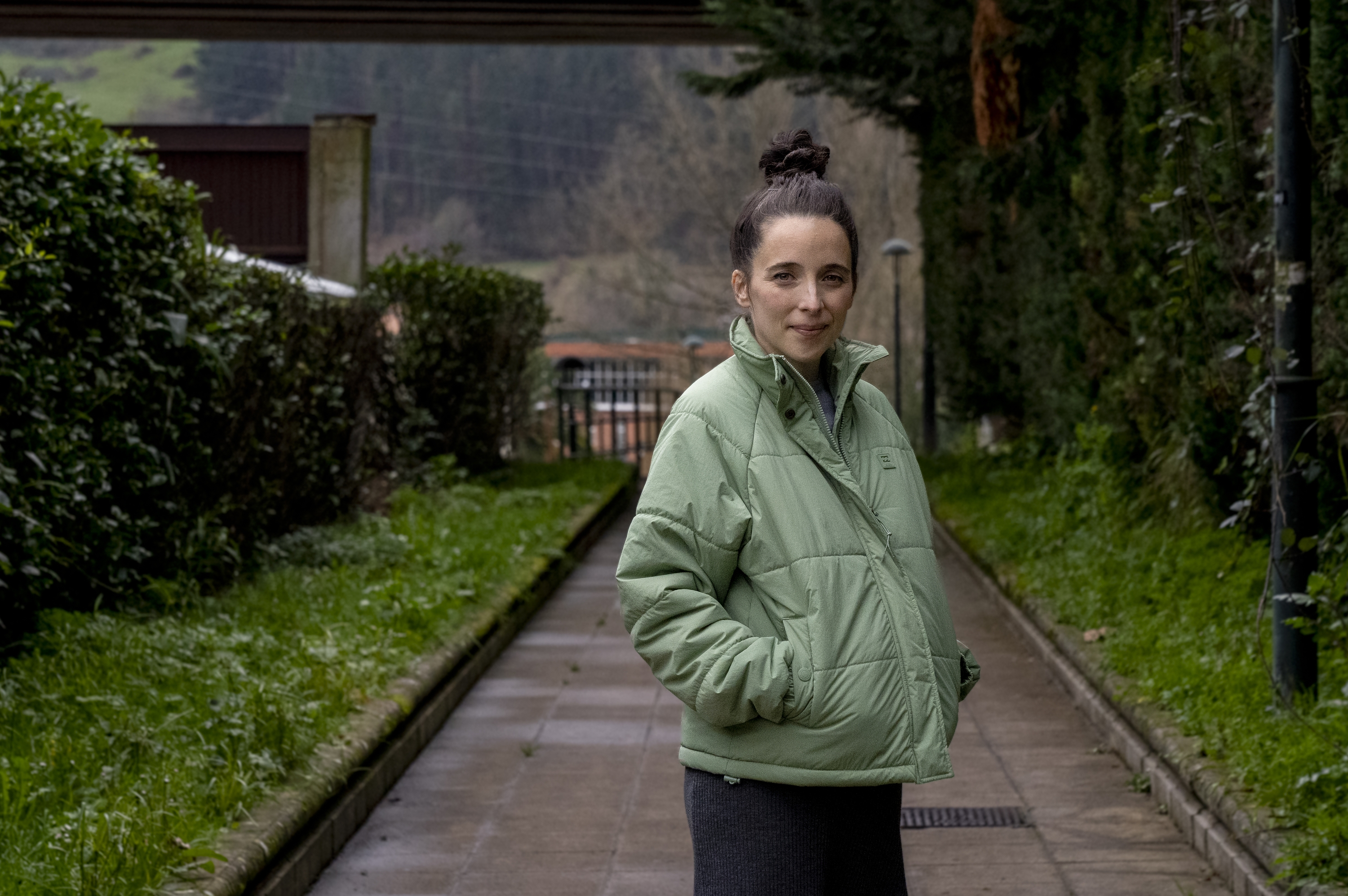 Miren Amuriza, Berrizen (Bizkaia), artxiboko irudi batean. RAUL BOGAJO / FOKU