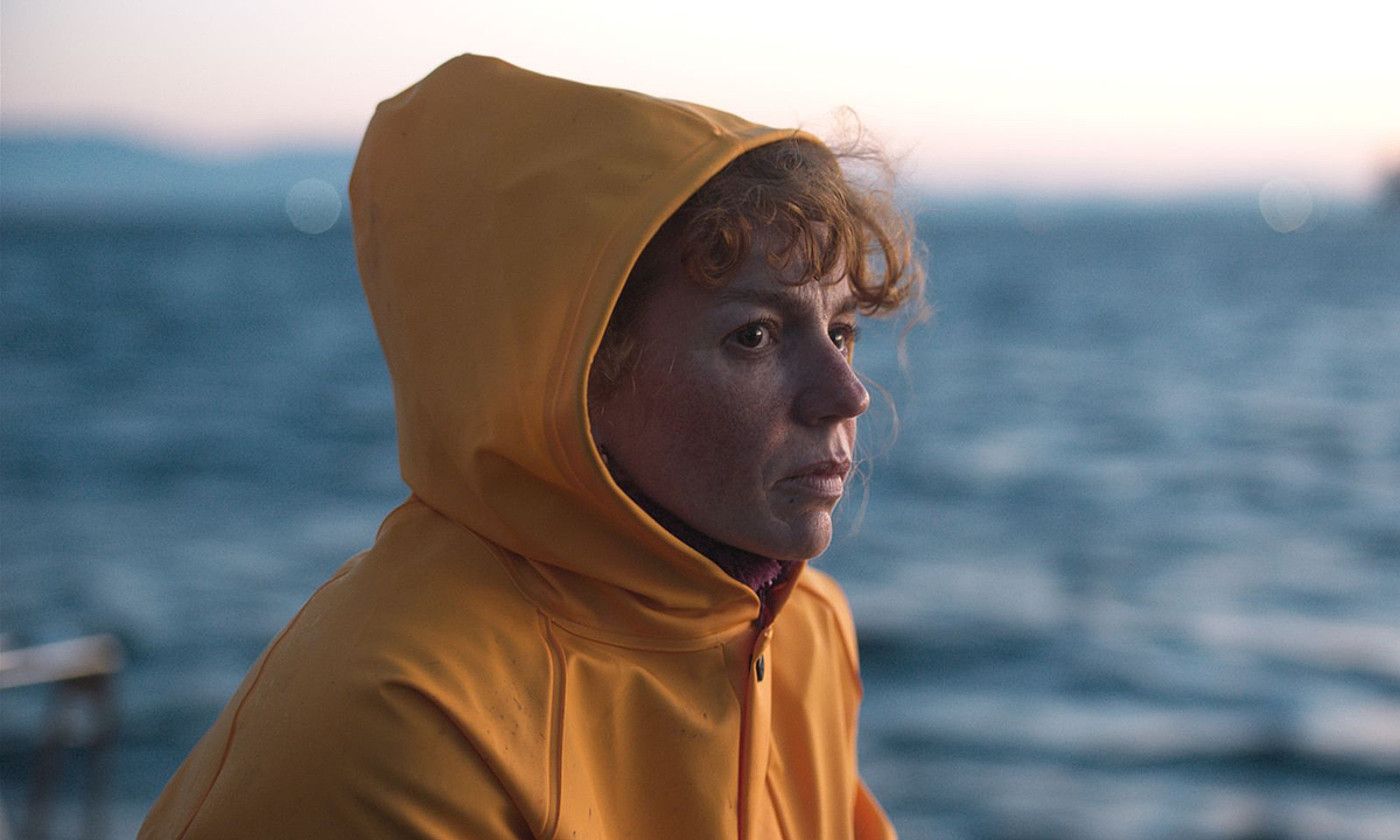 Maria Vazquez aktorea, filmeko protagonista, Matria-ko fotograma batean. MATRIA. Maria Vazquez aktorea, filmeko protagonista, Matria-ko fotograma batean. MATRIA.