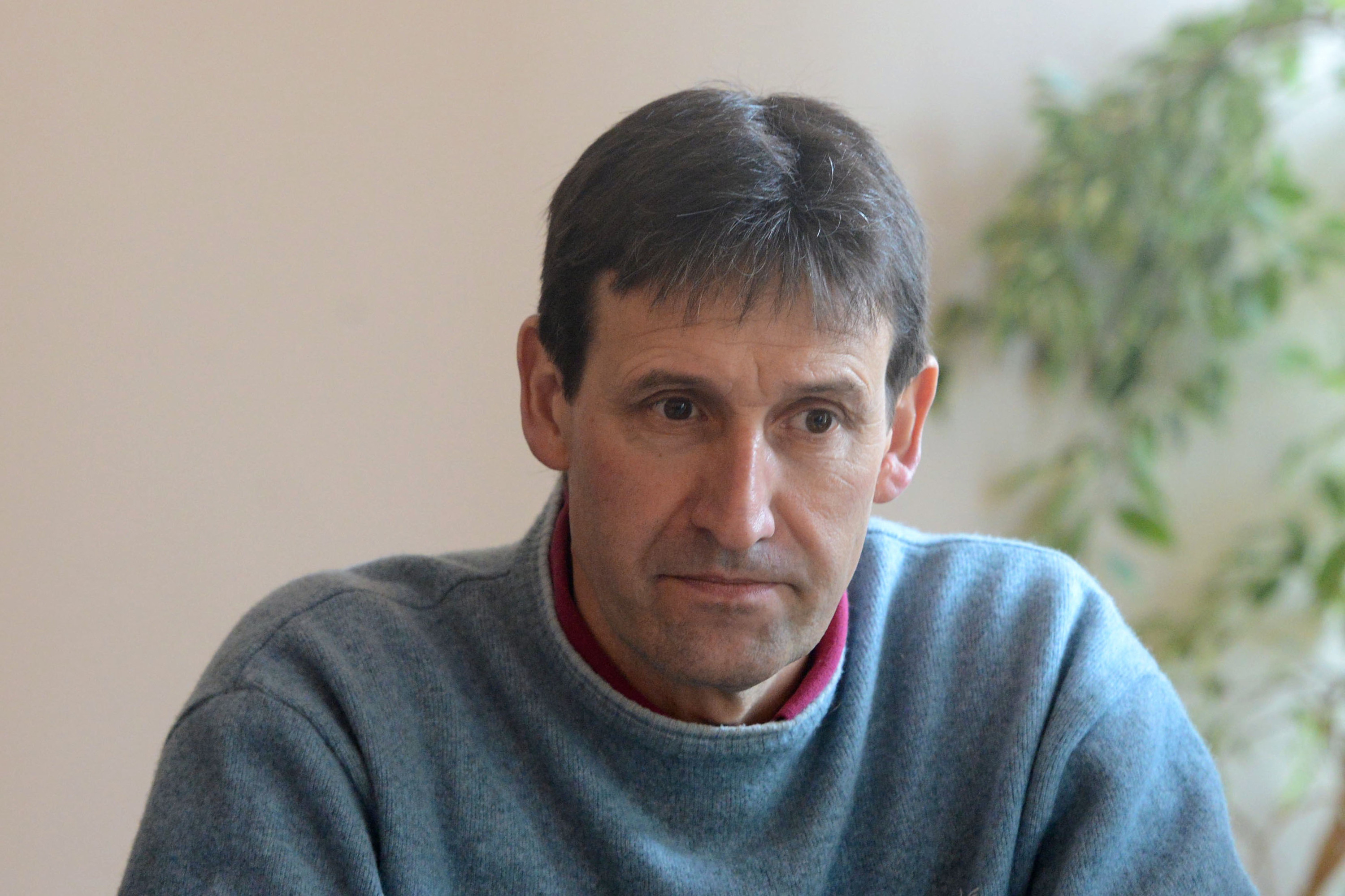 Beñat Molimos EHLGko lehendakaria, artxiboko irudi batean. SYLVAIN SENCRISTO