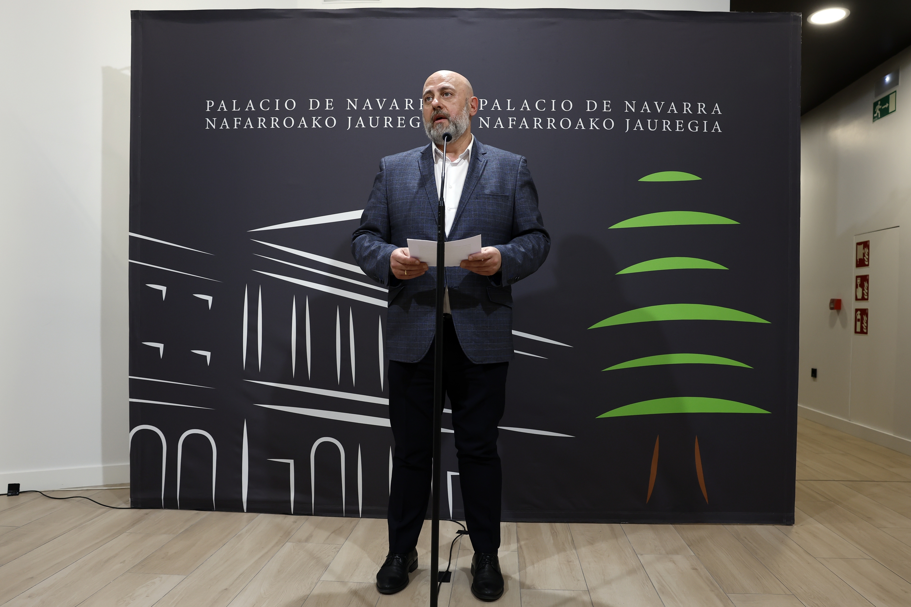 Jose Luis Arasti, Ekonomia eta Ogasun kontseilaria, artxiboko irudian. JESUS DIGES / EFE