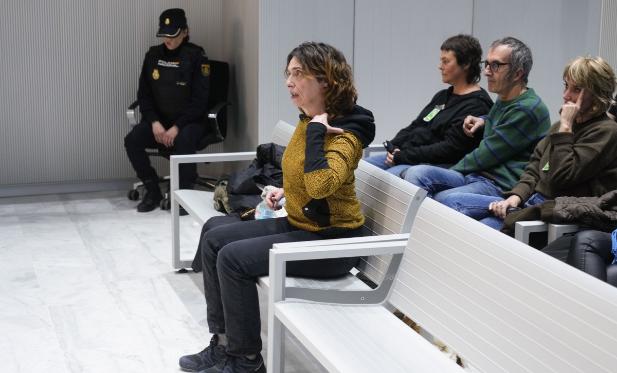 Sorzabal, en la Audiencia Nacional, en una imagen de archivo. BORJA SÁNCHEZ-TRILLO/EFE