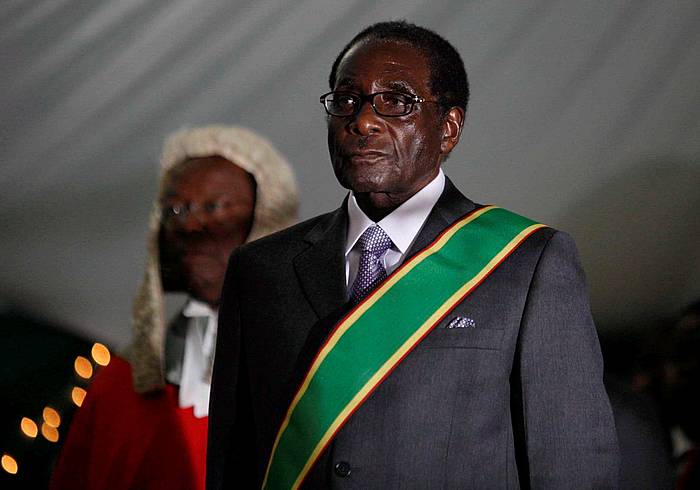 Robert Mugabe, Zimbabweko presidente ohia. STR, EFE