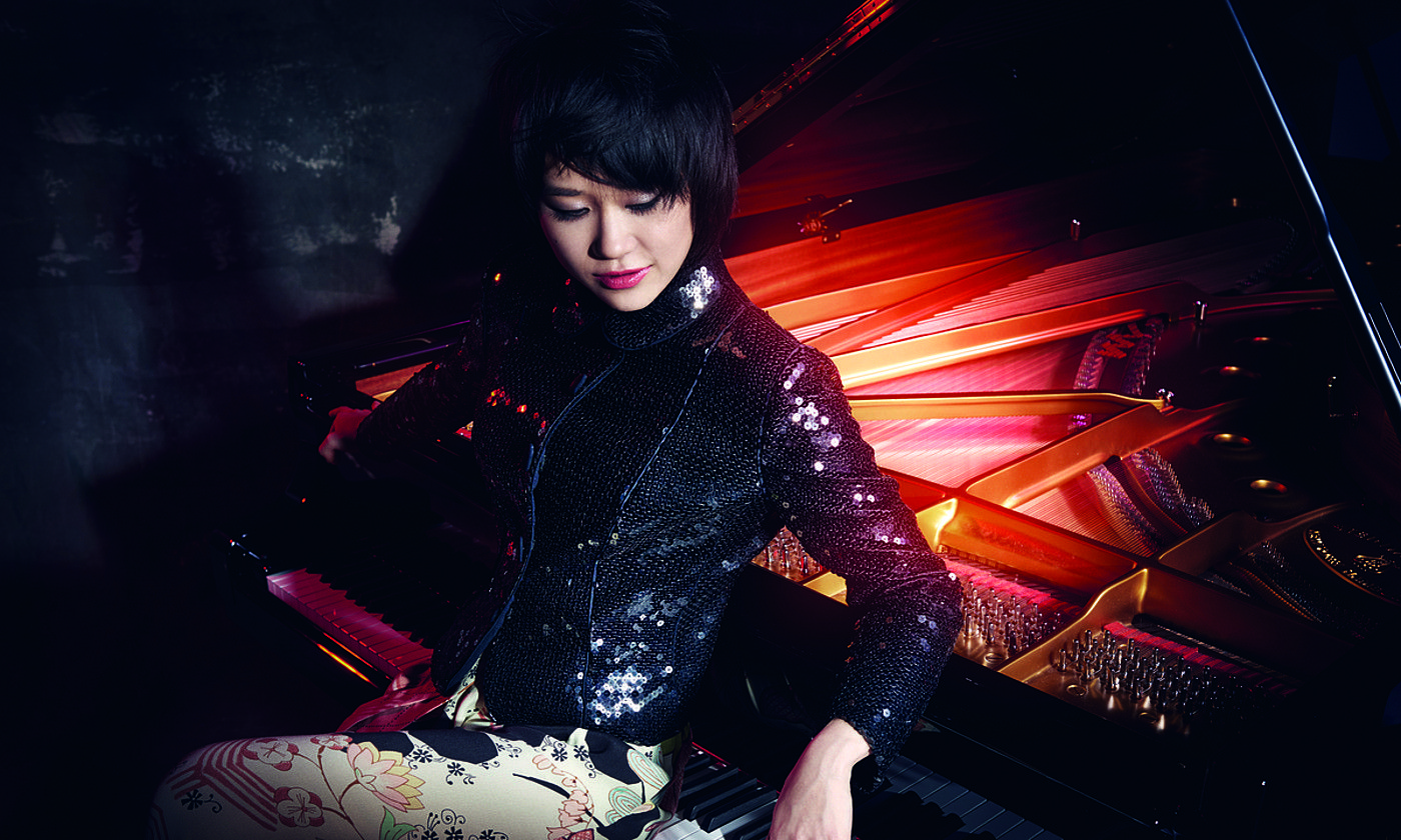 Yuja Wang piano jotzaile txinatarra. NORBERT KNIAT.