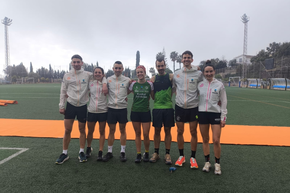 Euskal selekzioaren ordezkariak Calamorro Race lasterketan Euskal selekzioaren ordezkariak Calamorro Race lasterketan