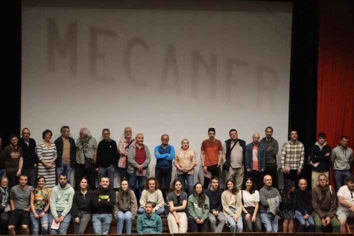 Mecaner Herriarentzat dinamikak atzo egindako agerraldia. LAB SINDIKATUA Mecaner Herriarentzat dinamikak atzo egindako agerraldia. LAB SINDIKATUA