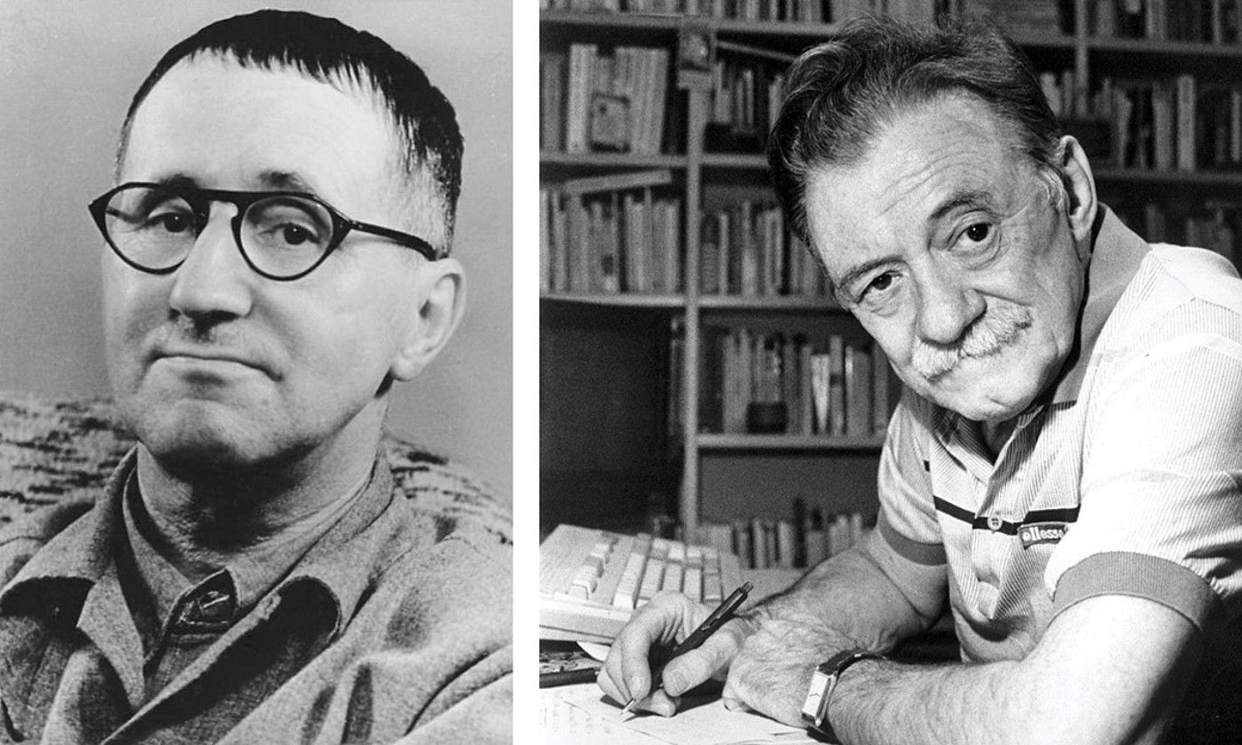 Bertolt Brecht eta Mario Benedetti. BERRIA.