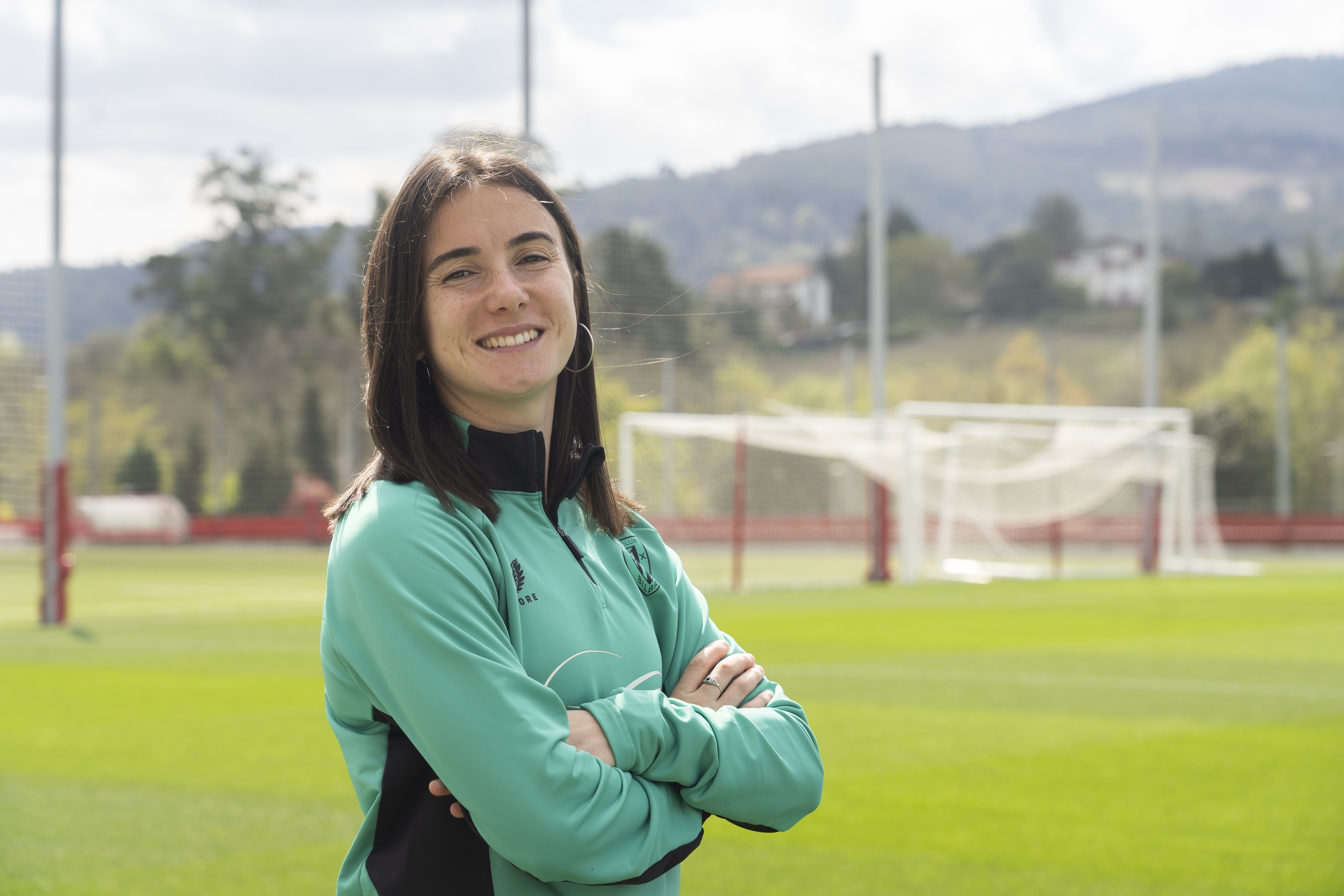 Ane Azkona Athleticeko jokalaria. MONIKA DEL VALLE / FOKU