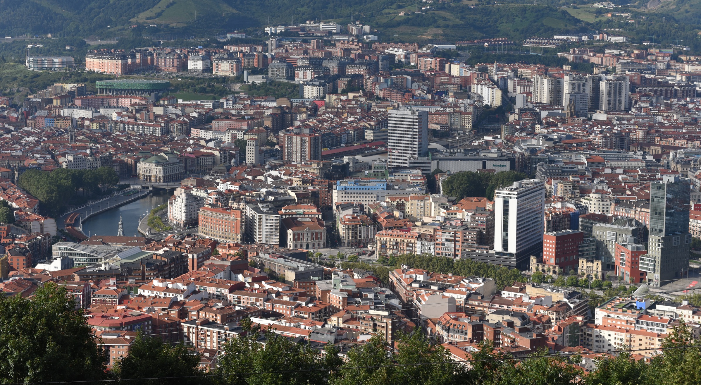 Bilboko argazki panoramikoa. BERRIA