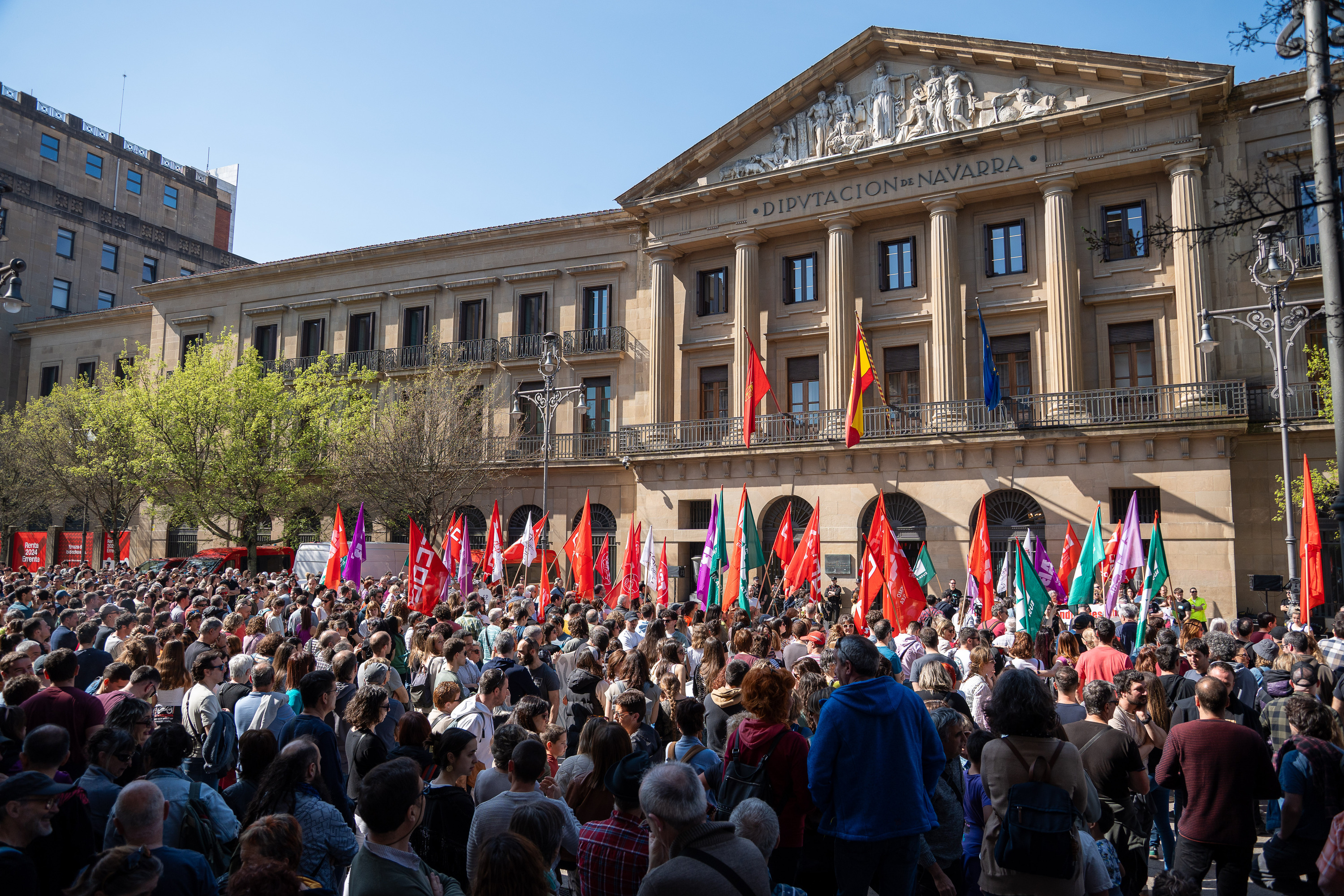 (ID_14851866) (Aitor Karasatorre/@FOKU) 2025-04-09, Iruñea. Nafarroako funtzio publikoko greba