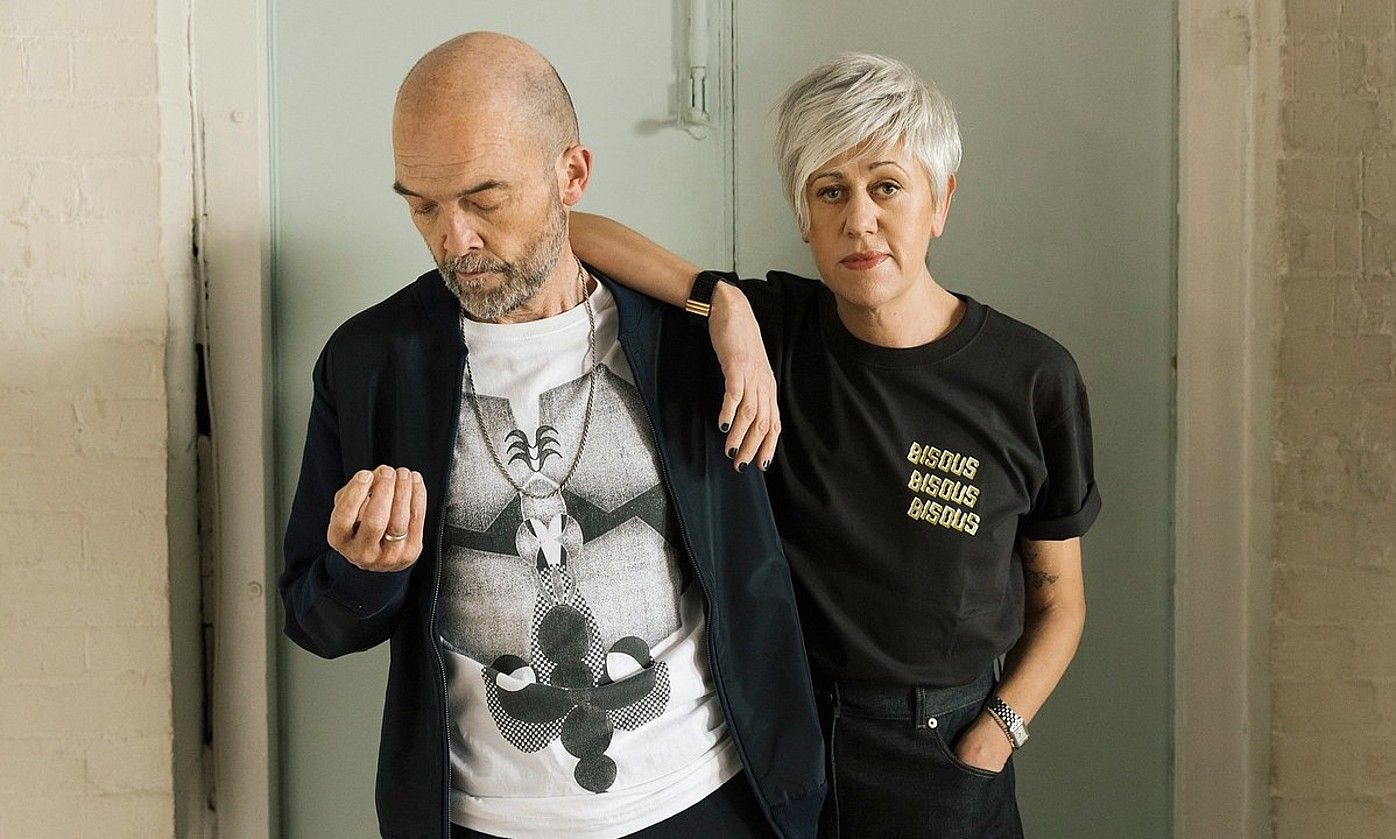 Ben Watt eta Tracey Thorn, promozioko argazki batean. BERRIA.