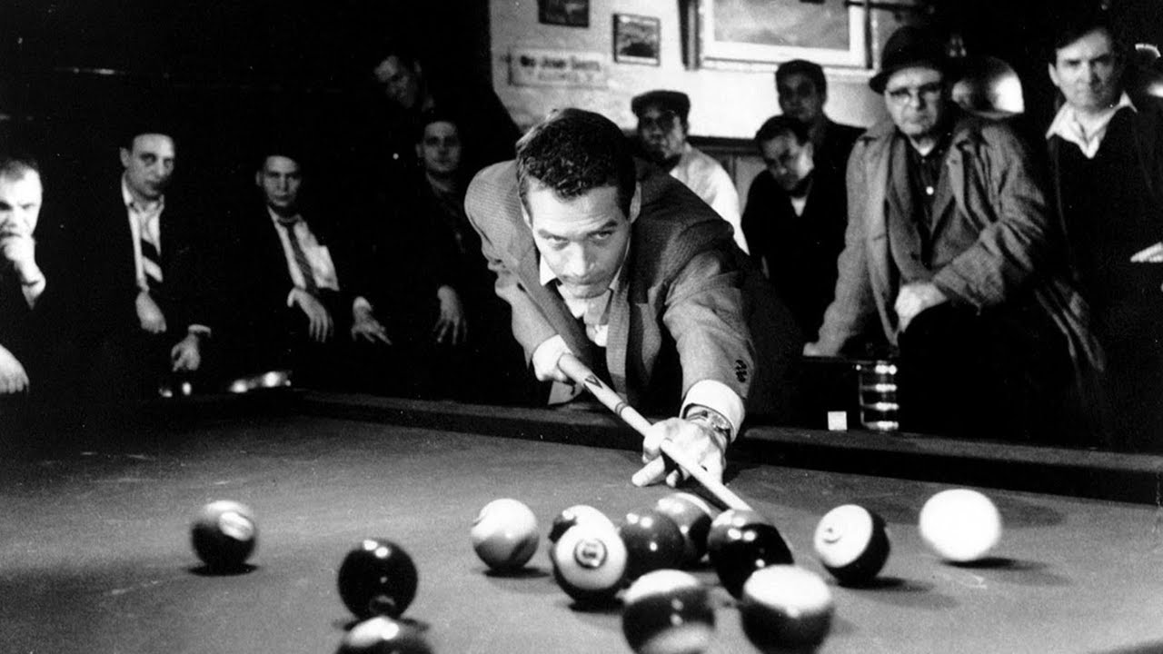 Paul Newman aktorea, 'The Hustler' filmeko eszenetako batean. BERRIA