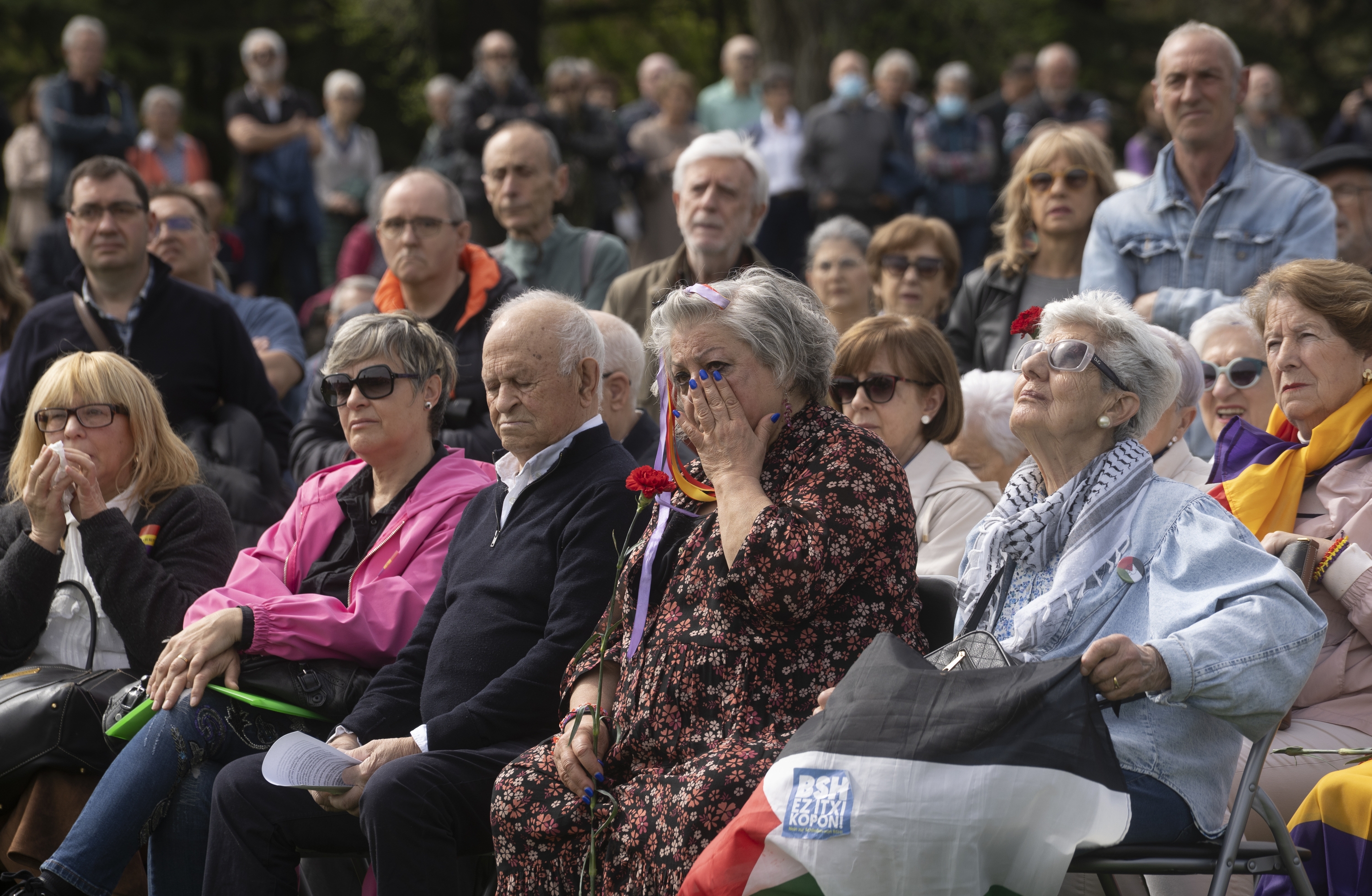 (ID_14862175) (Jagoba Manterola/@FOKU) 2025-04-12, Iruñea.  Fusilatuen elkartearen omenaldia