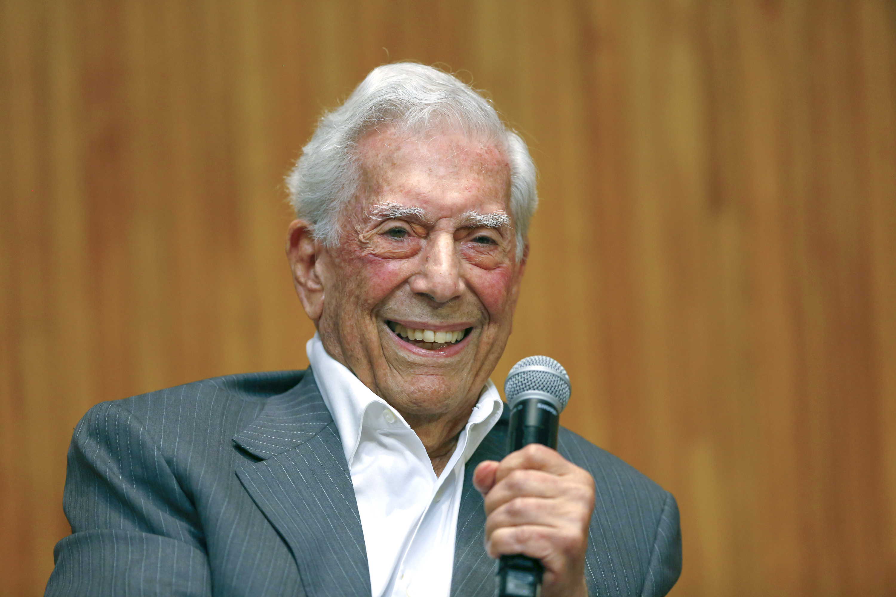 Mario Vargas Llosa, 2023an, Guadalajaran (Mexiko). FRANCISCO GUASCO / EFE