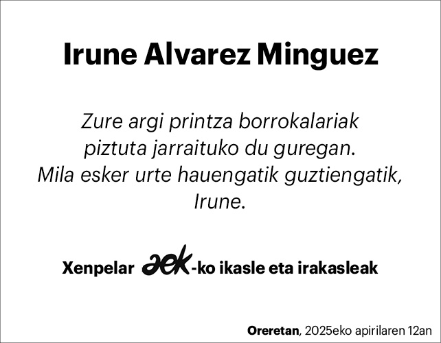 Irune Alvarez 2x2
