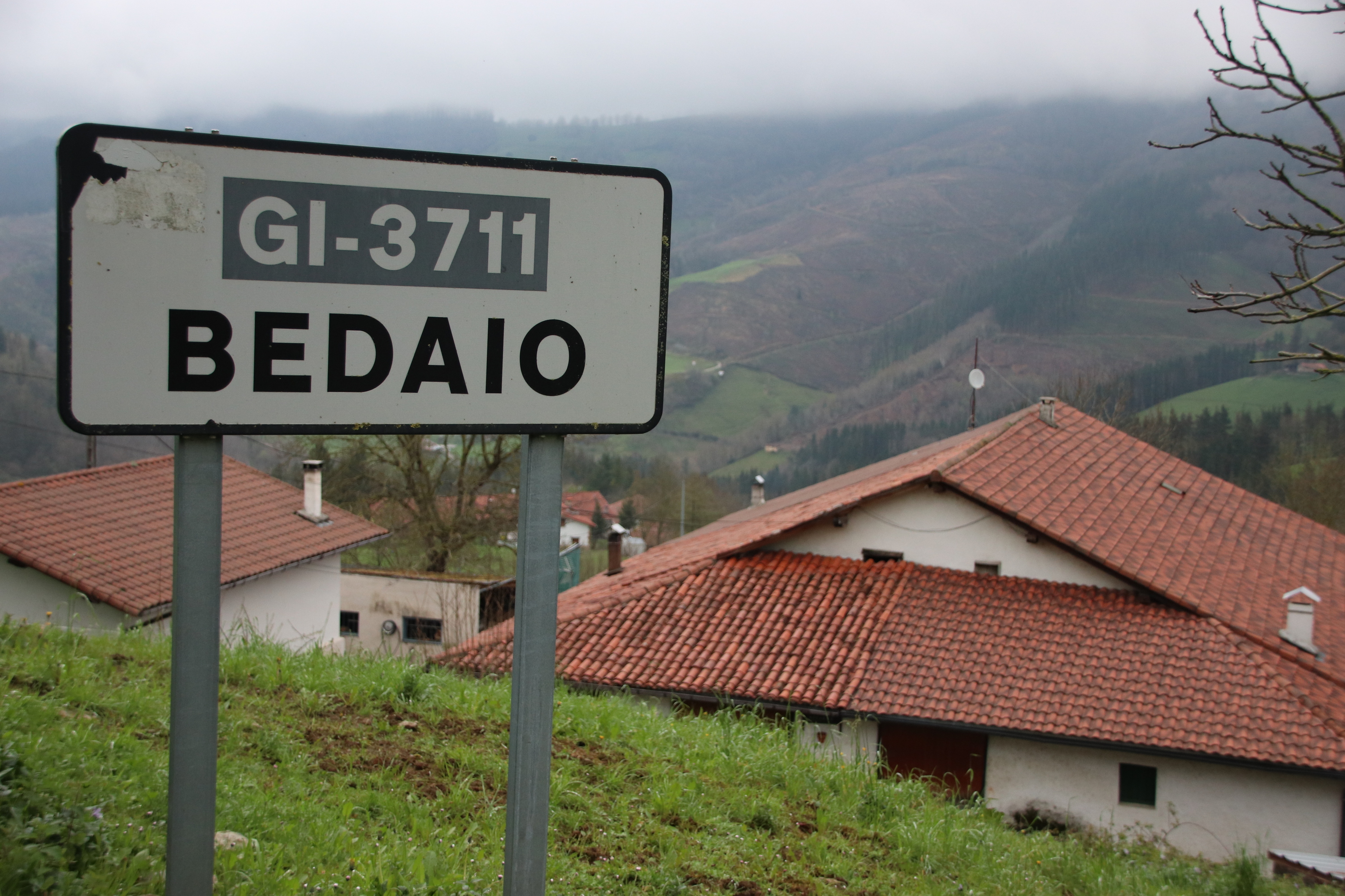 Tolosako Bedaio auzoa, artxiboko argazki batean. HITZA