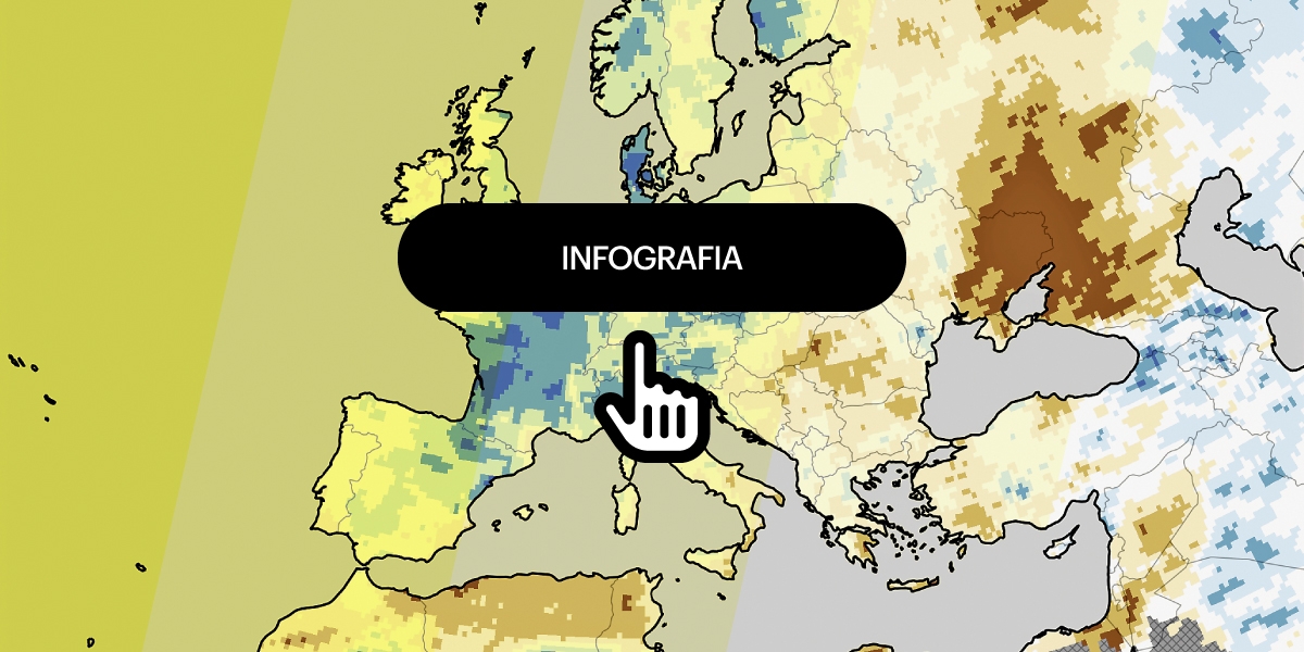 Europako prezipitazioen anomaliak 2024an