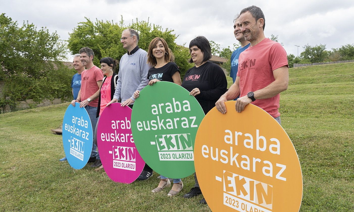 Aurkezpena, atzo. RAUL BOGAJO / FOKU. Aurkezpena, atzo. RAUL BOGAJO / FOKU.